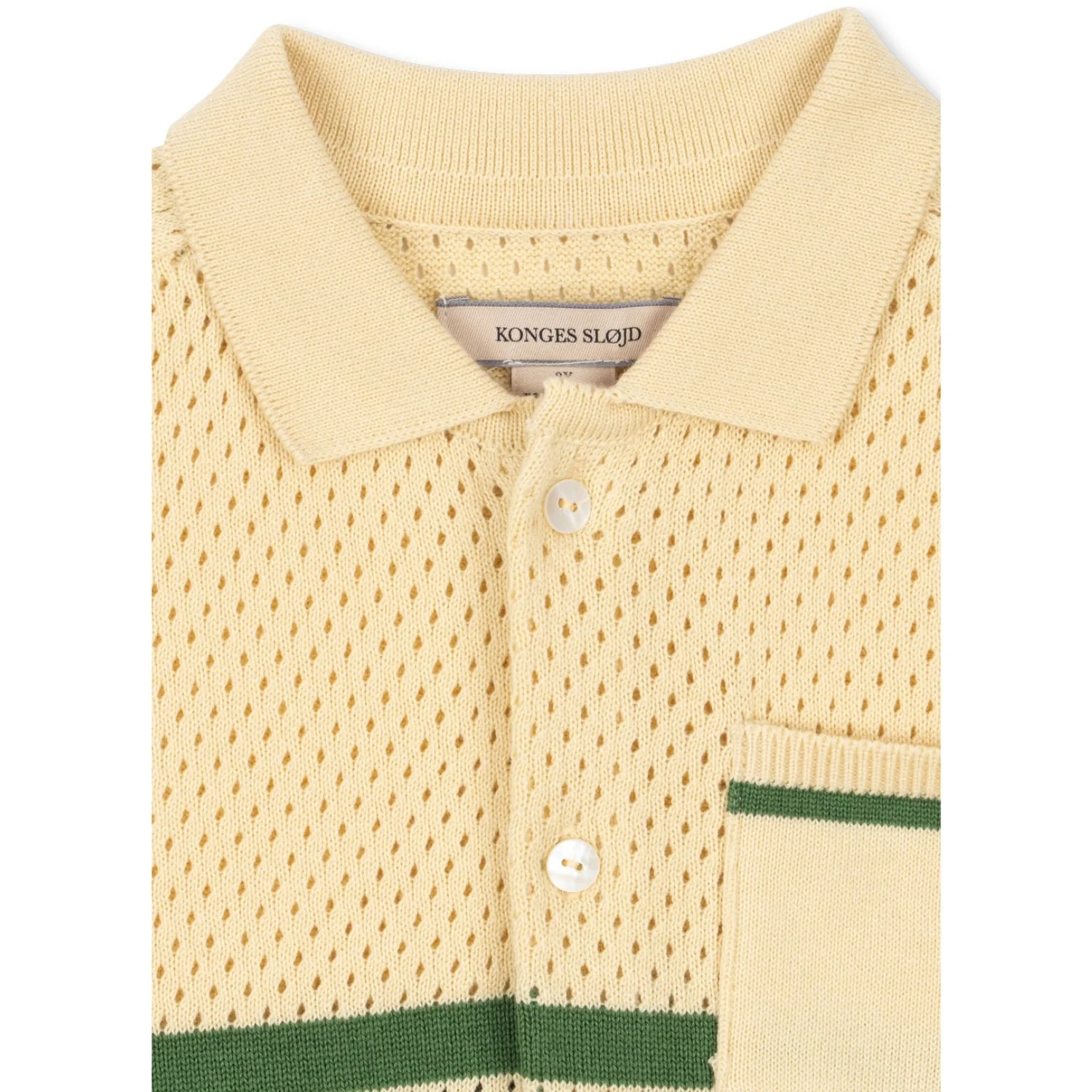 Konges Sløjd Banana Crepe Hai Knit Shirt Gots - Image 11