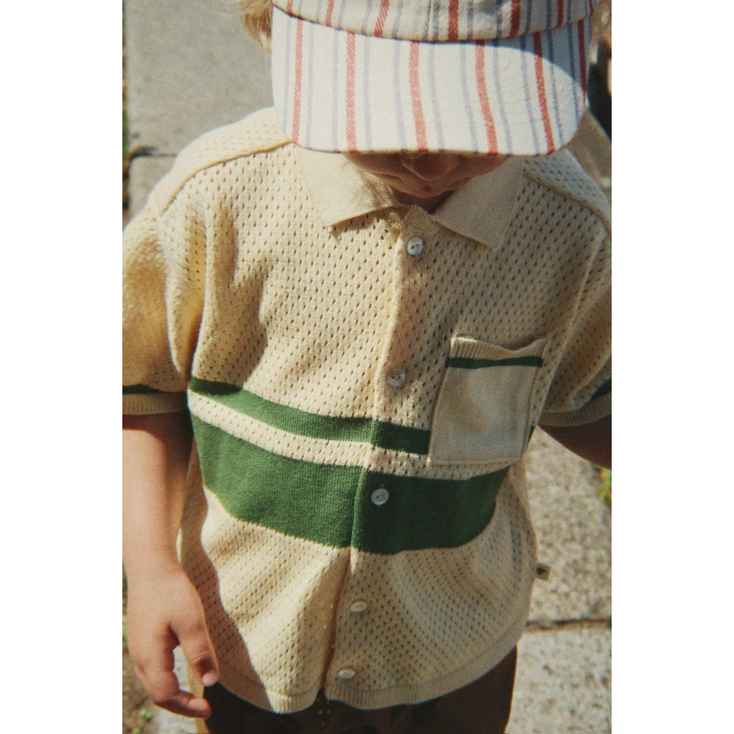 Konges Sløjd Banana Crepe Hai Knit Shirt Gots - Image 3