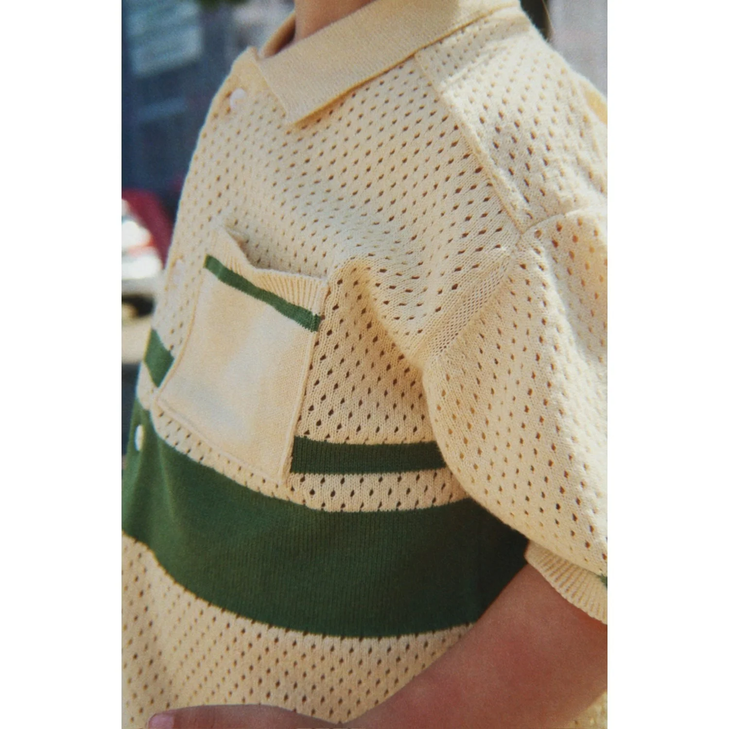 Konges Sløjd Banana Crepe Hai Knit Shirt Gots - Image 8