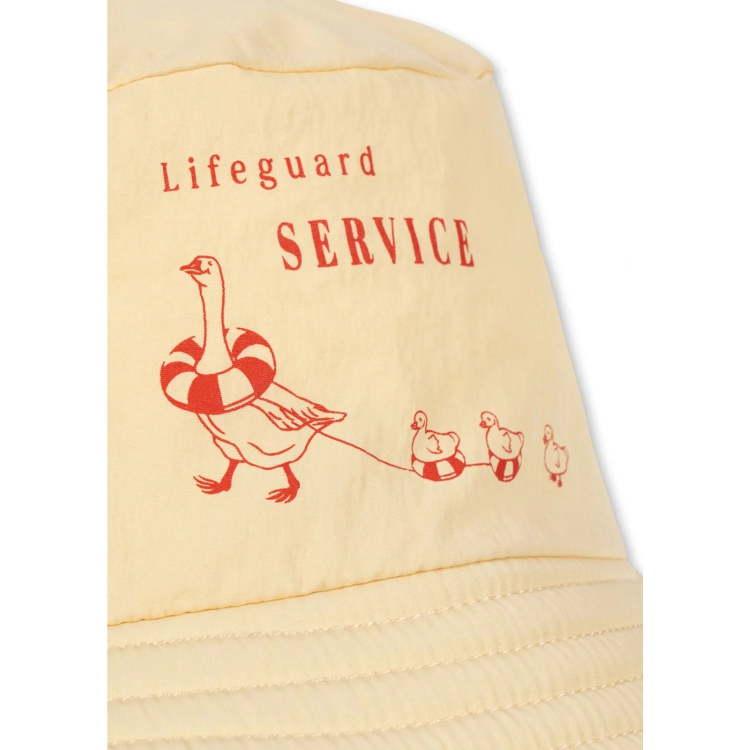 Konges Sløjd Banana Crepe Pomio Bucket Hat Grs - Image 4