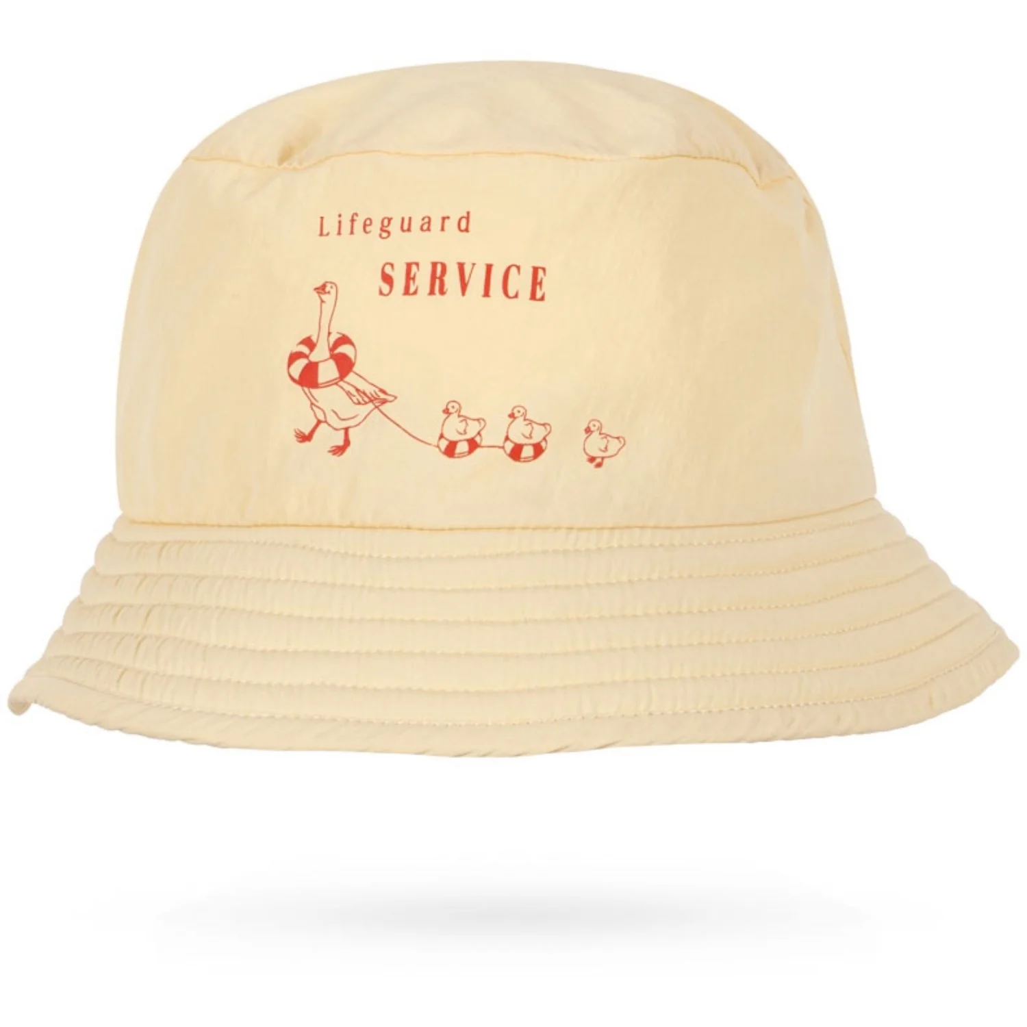 Konges Sløjd Banana Crepe Pomio Bucket Hat Grs - Image 5