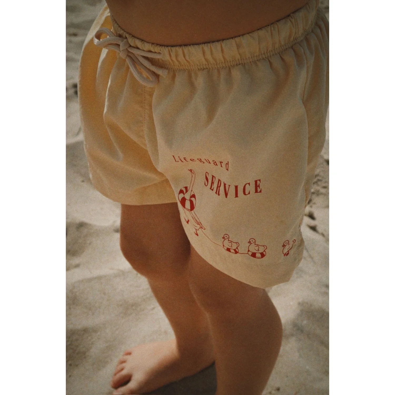 Konges Sløjd Banana Crepe Pomio Short Swim Shorts Grs - Image 4