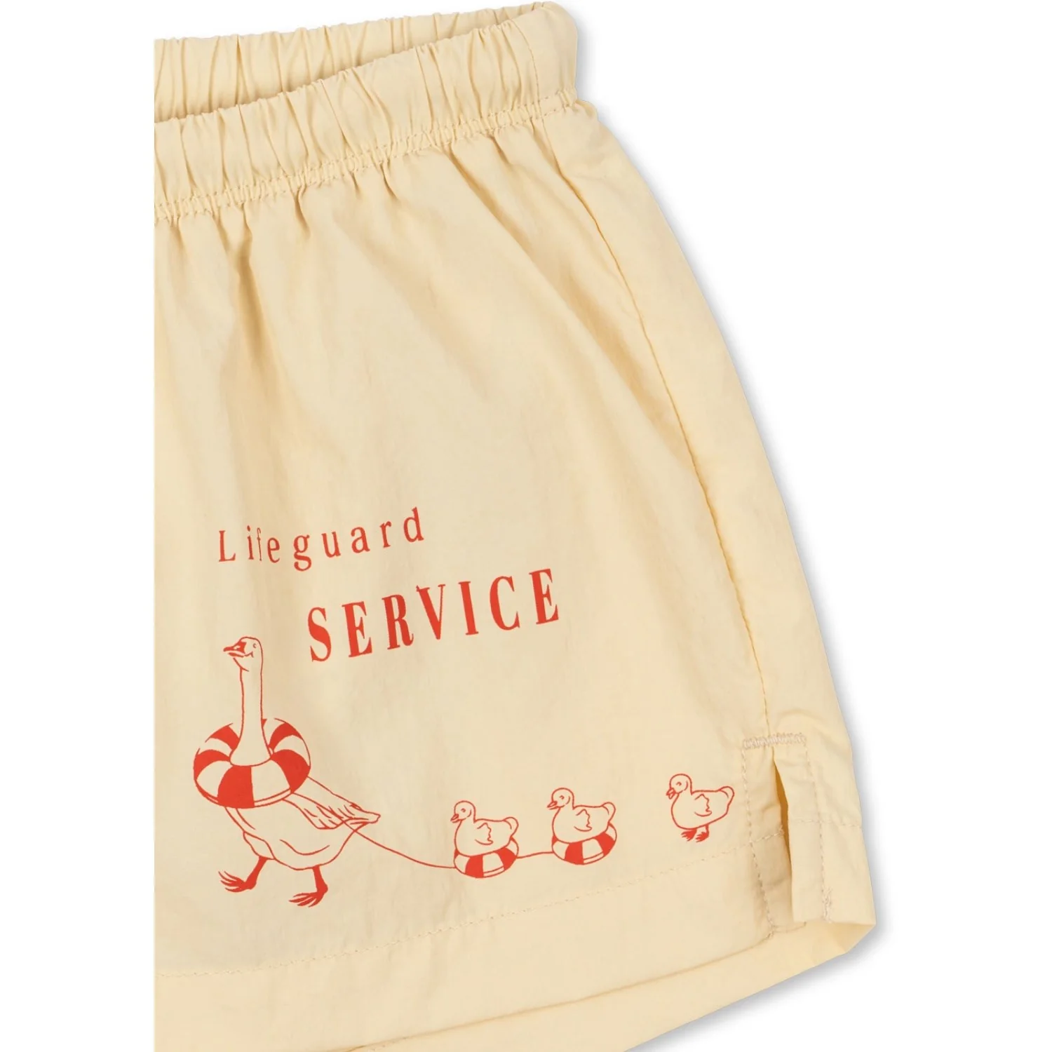 Konges Sløjd Banana Crepe Pomio Short Swim Shorts Grs - Image 6
