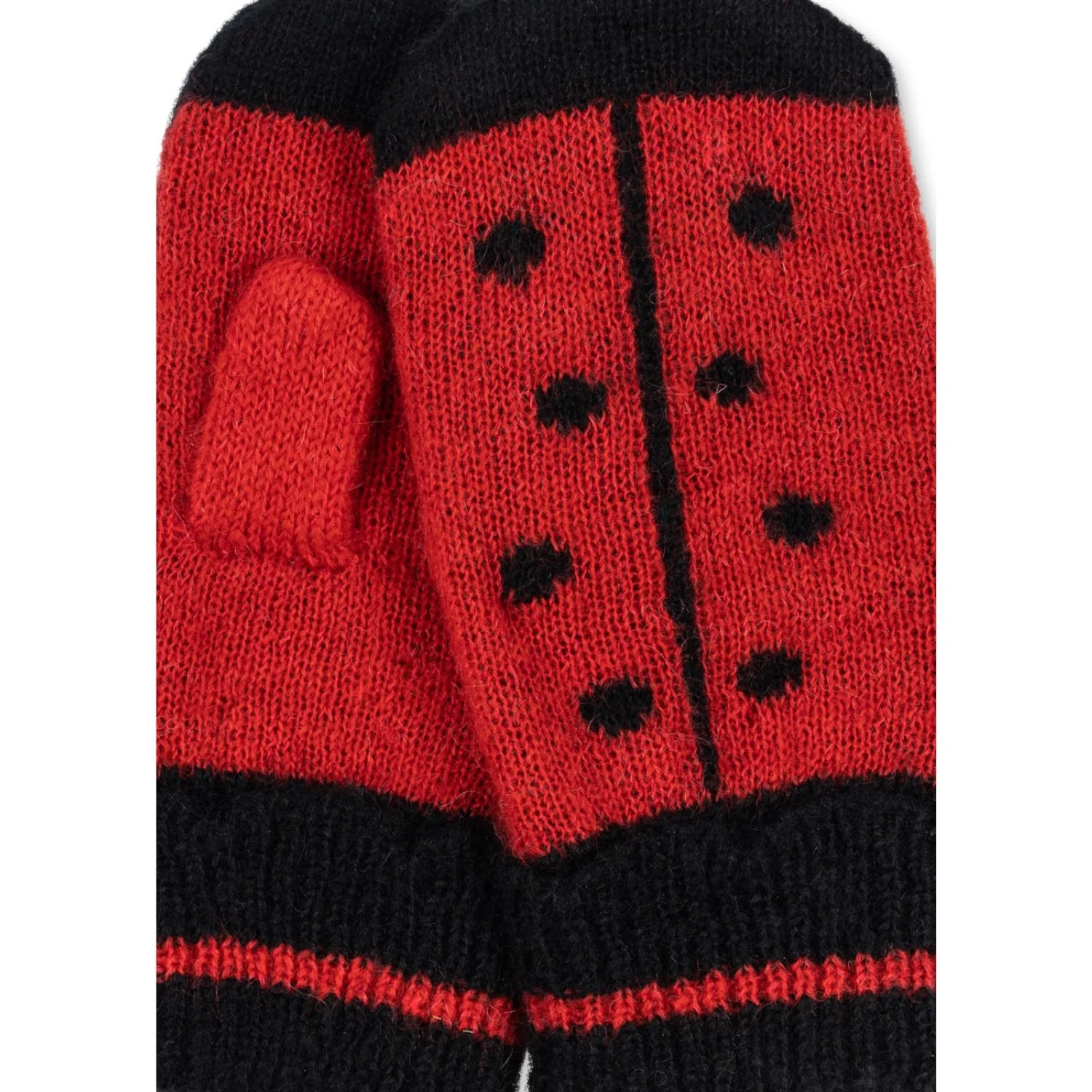 Konges Sløjd Barbados Cherry Ladybug Mittens - Image 6