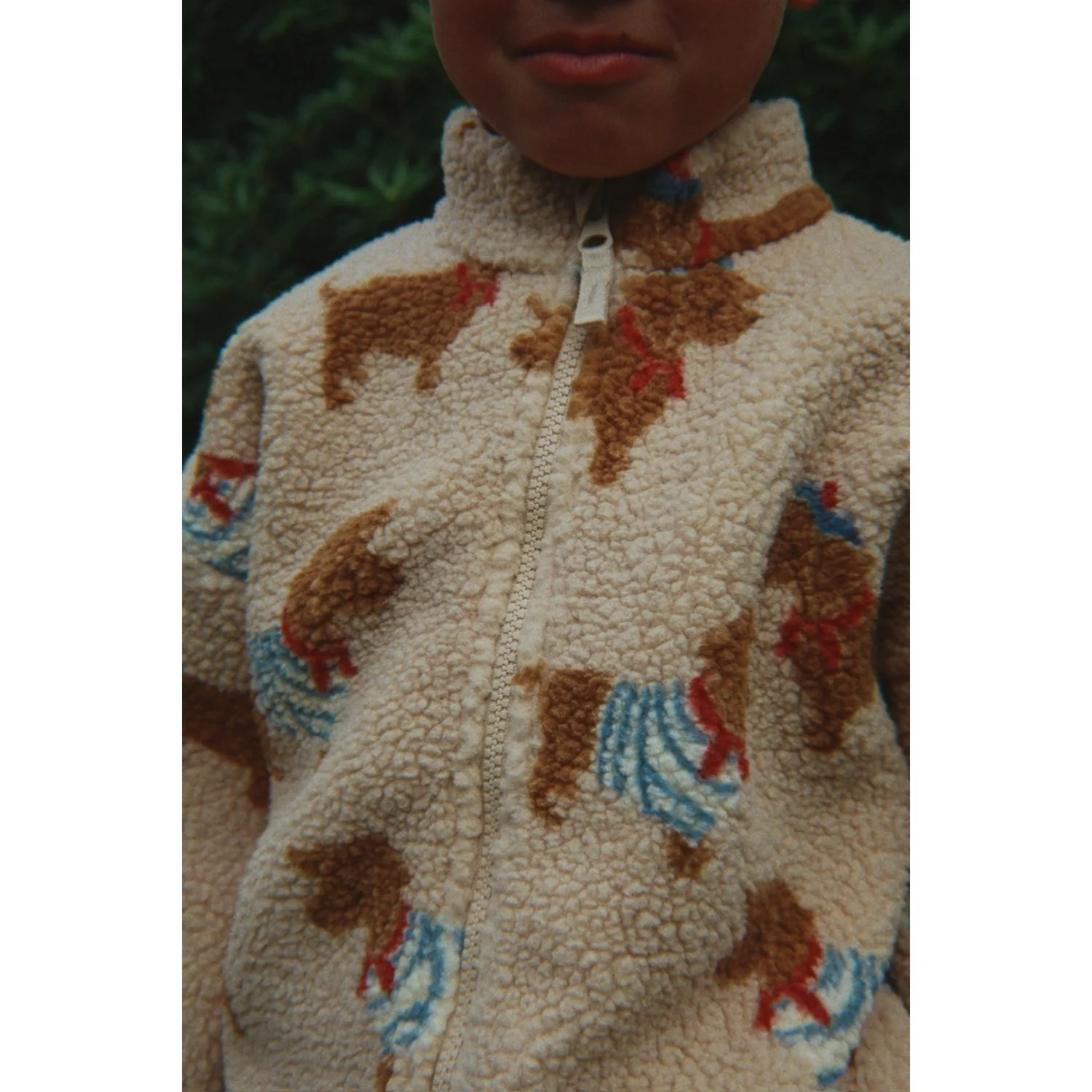 Konges Sløjd Bassotto Jody Teddy Jacket Grs - Image 3