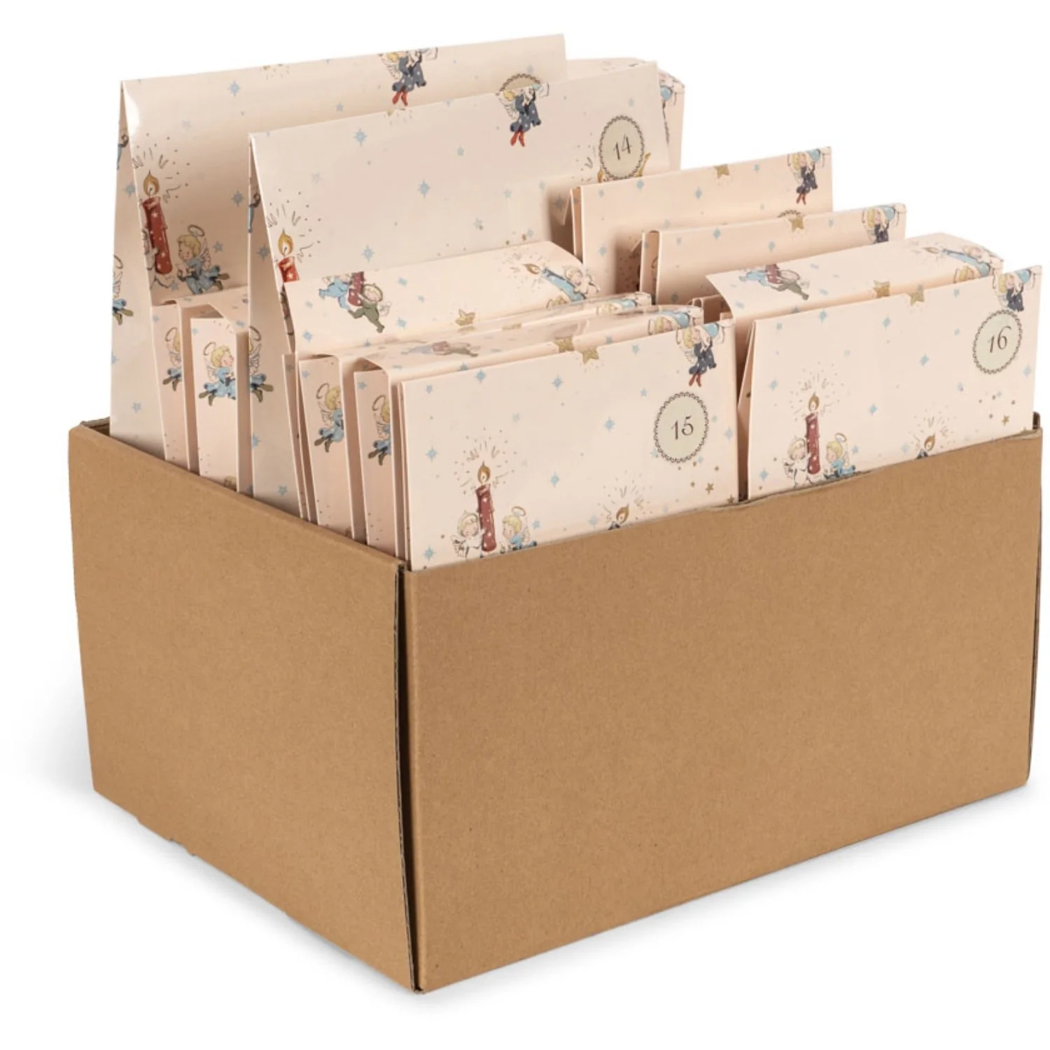 Konges Sløjd Beige Christmas Calendar With 24 Gifts - Image 4