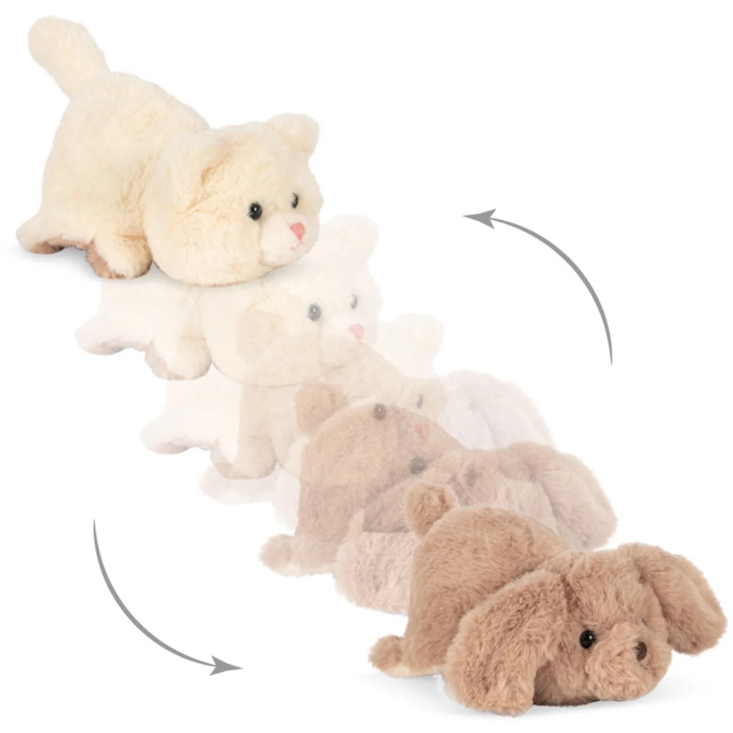 Konges Sløjd Beige Flip Plush Animal - Image 2