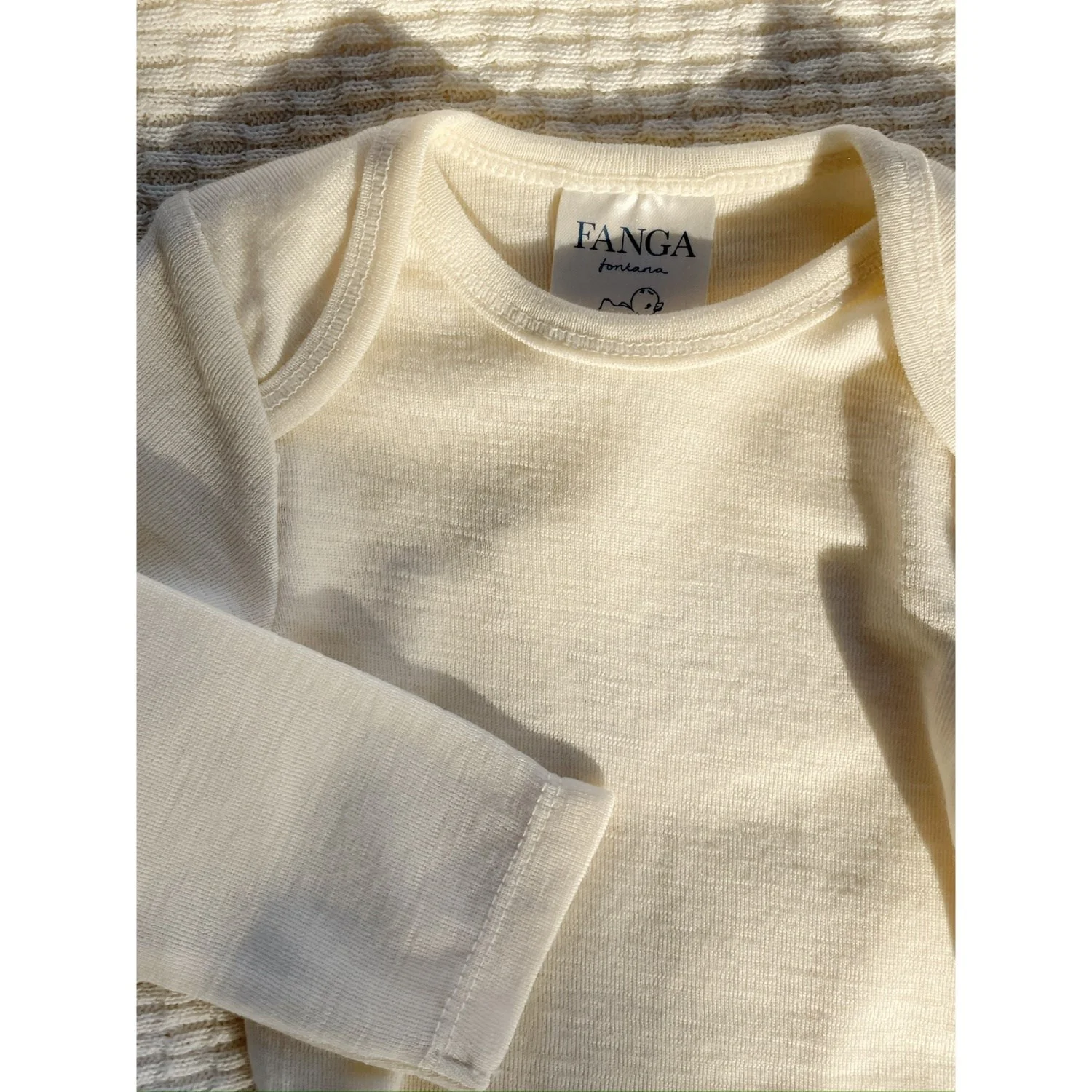 Konges Sløjd Fanga Beige Melange Erba Wool Ls Body - Image 2