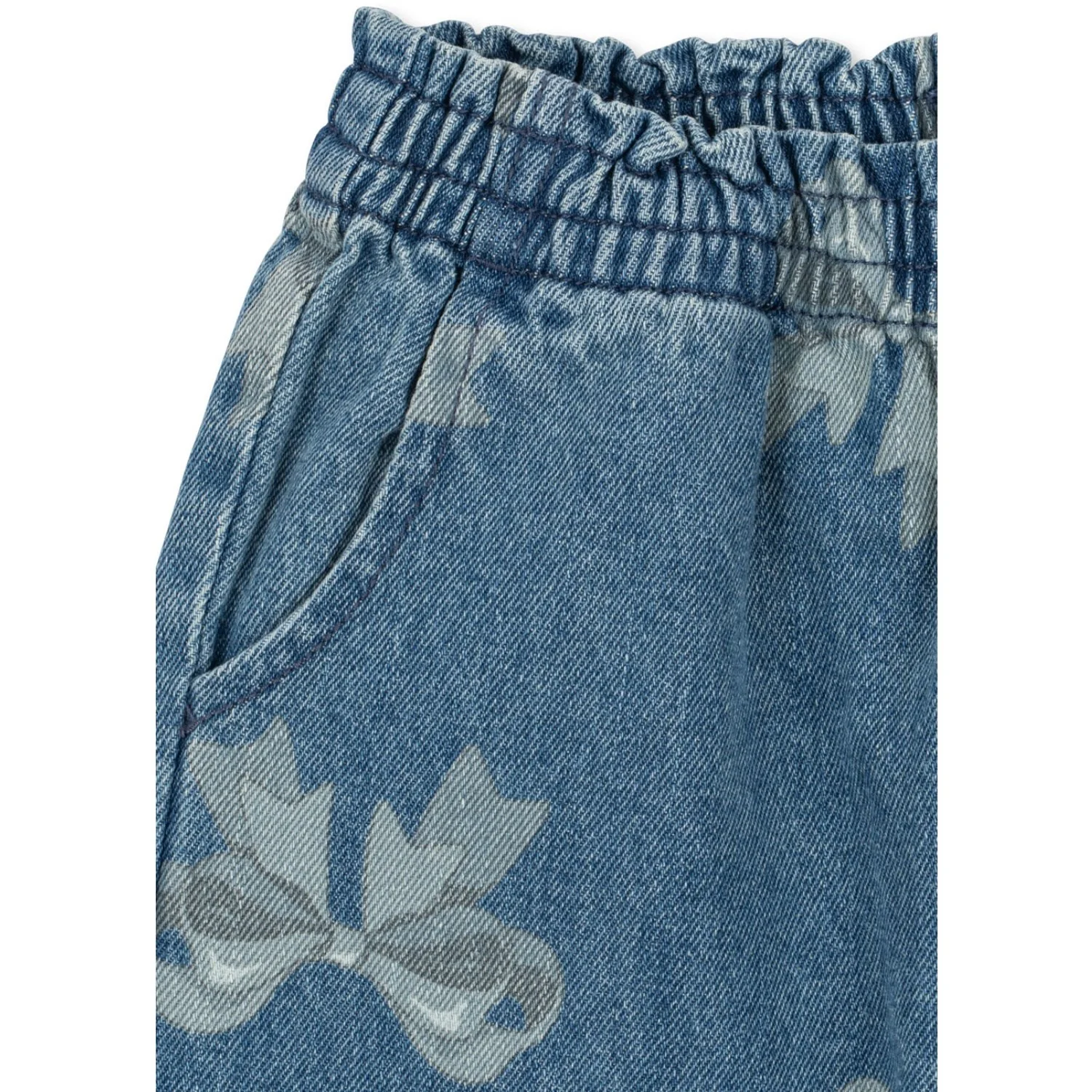 Konges Sløjd x Luksusbaby Bella Bow Blu Magot Frill Pants Gots - Image 2