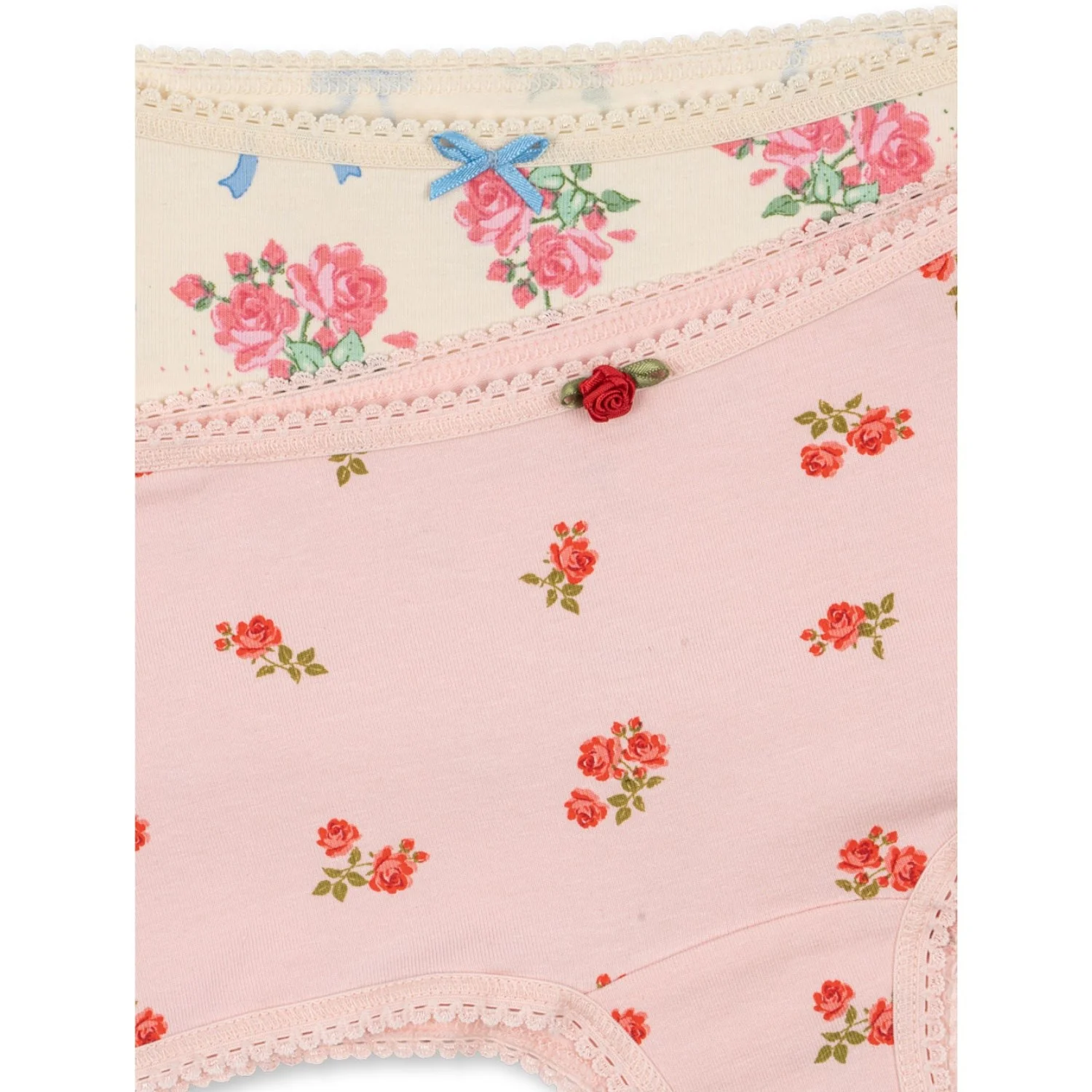 Konges Sløjd Bella Rosita/Rosa Pink Basic 2 Pack Girl Hipster GOTS - Image 5