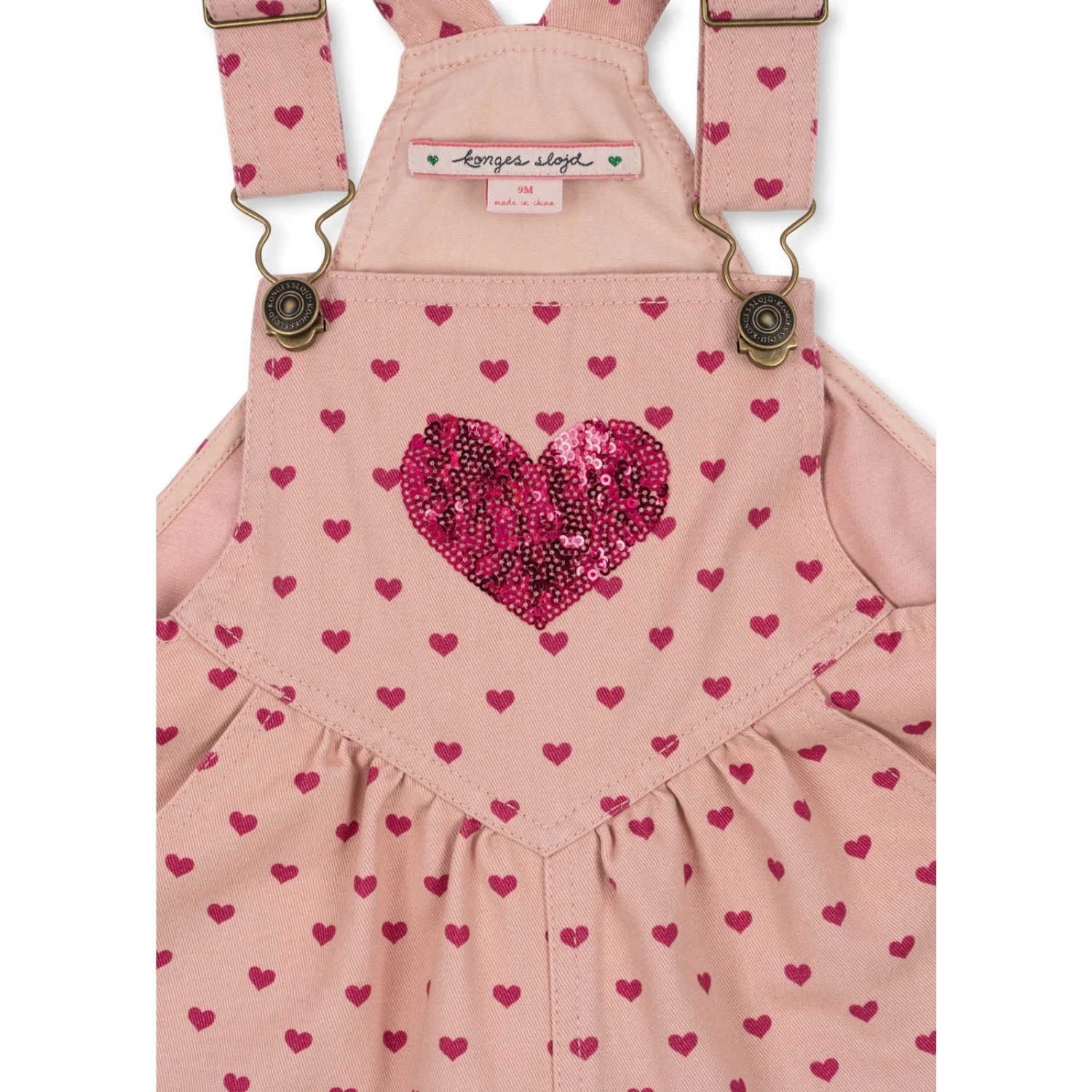Konges Sløjd Berry Coeur Nola Sequin Overalls GOTS - Image 2
