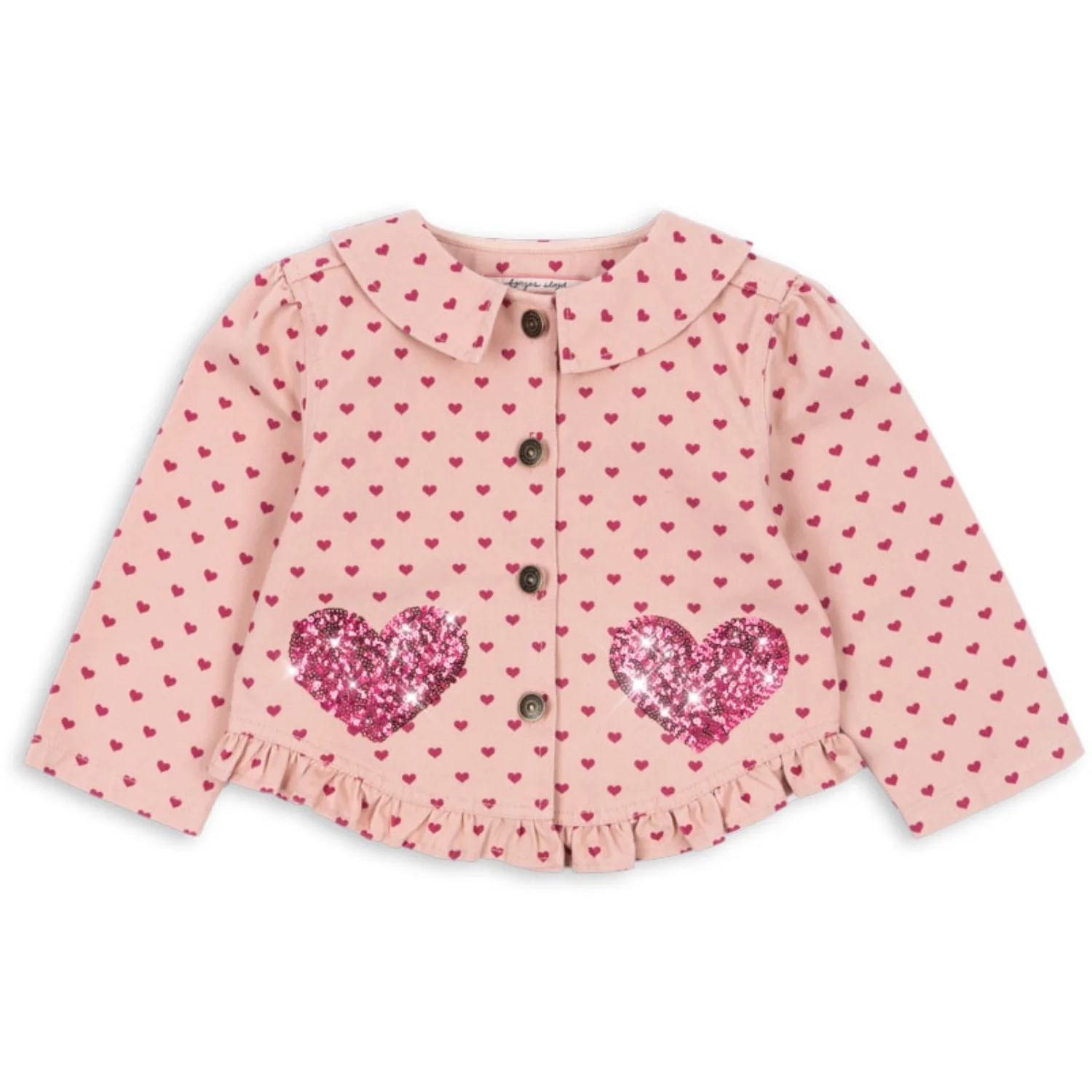 Konges Sløjd Berry Coeur Nola Sequin Shirt Jacket GOTS