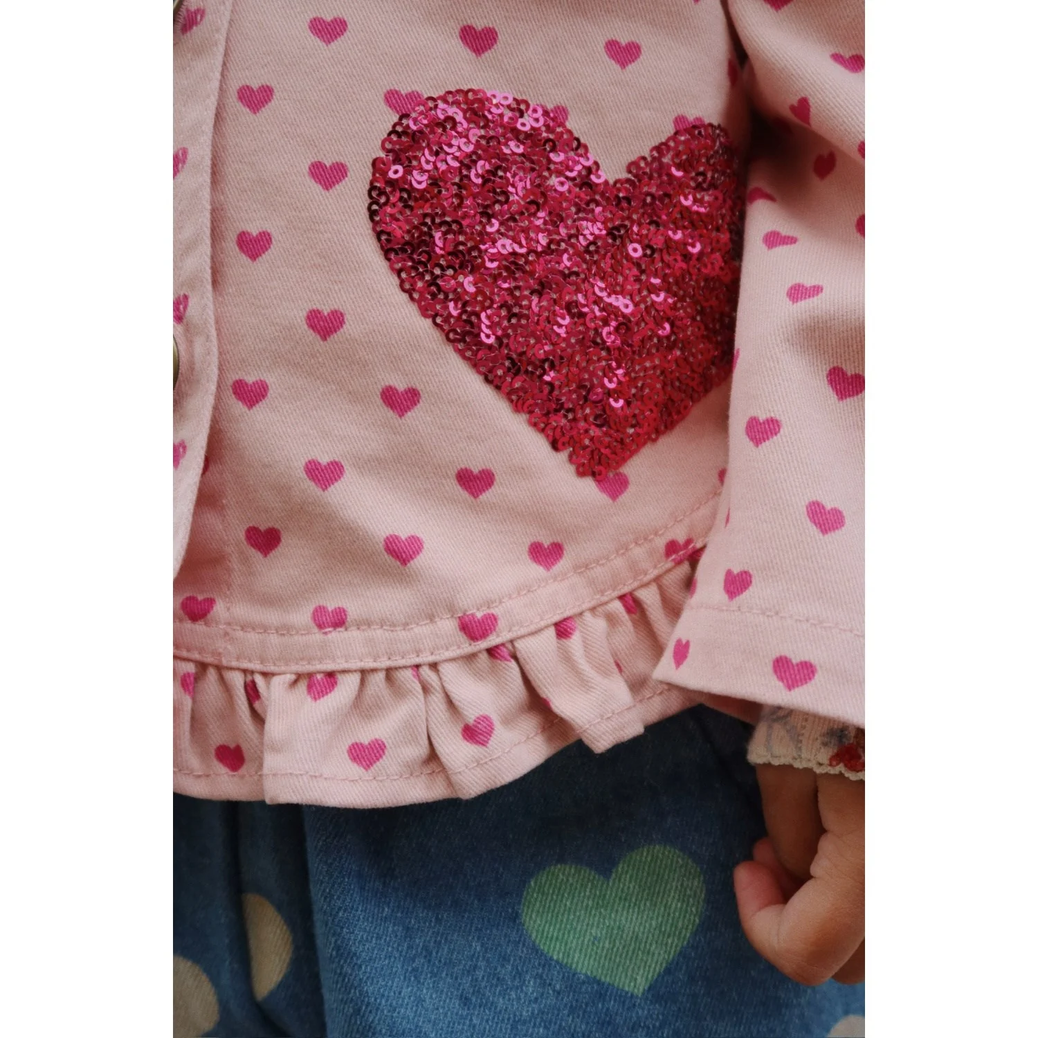 Konges Sløjd Berry Coeur Nola Sequin Shirt Jacket GOTS - Image 7