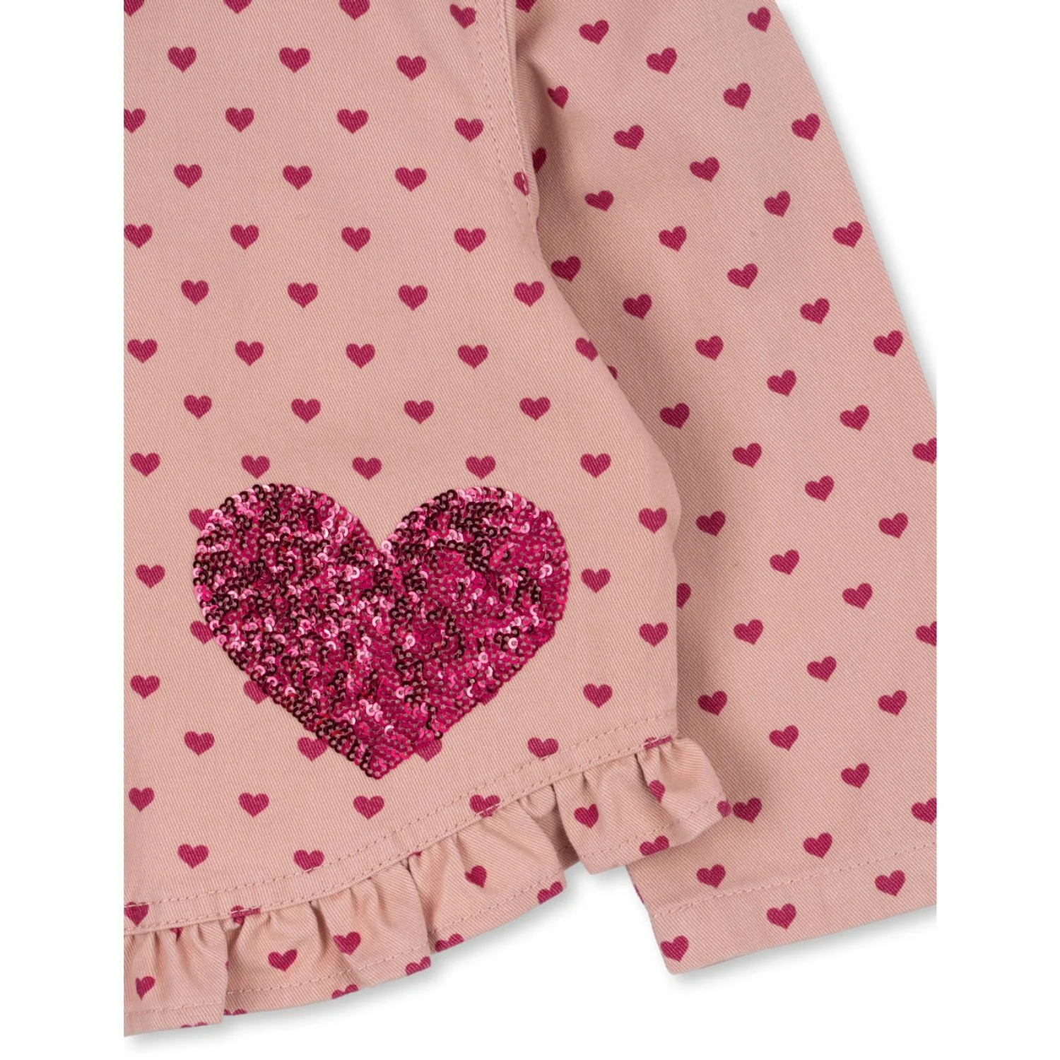 Konges Sløjd Berry Coeur Nola Sequin Shirt Jacket GOTS - Image 9