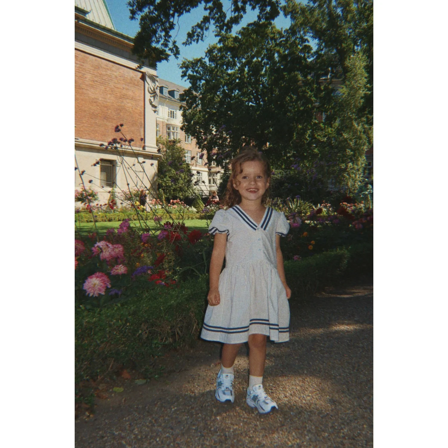 Konges Sløjd Bleu Stripe Allie Sailor Dress Gots - Image 6