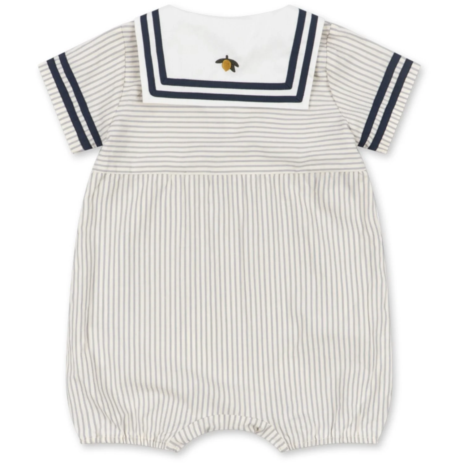 Konges Sløjd Bleu Stripe Allie Sailor Romper Gots - Image 5