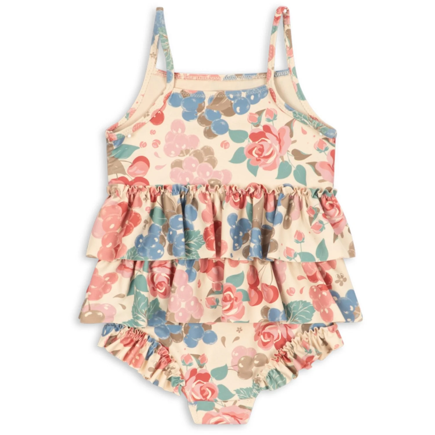Konges Sløjd Bloomiegrape Manuca Frill Swimsuit Grs - Image 4