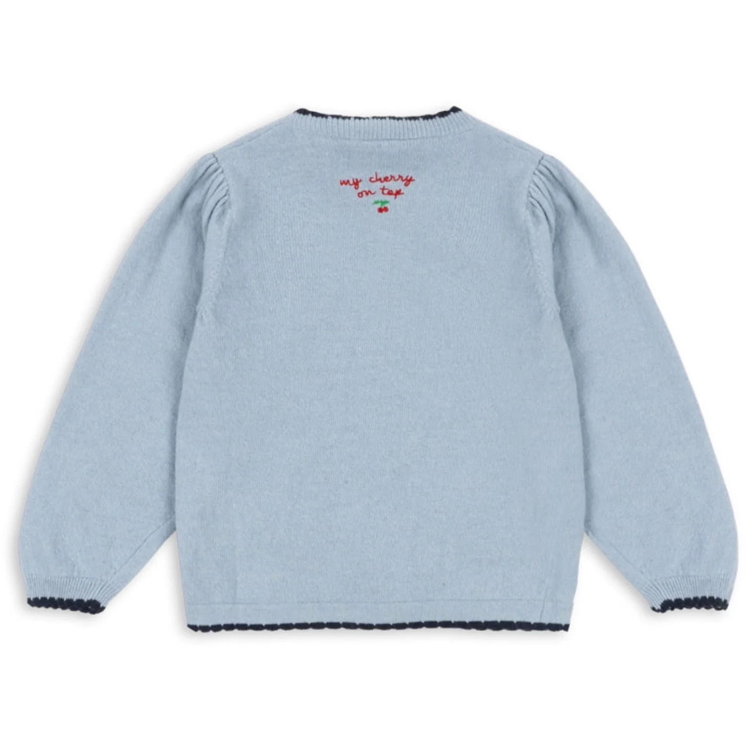 Konges Sløjd Blue Fog Alexa Knit Cardigan - Image 5