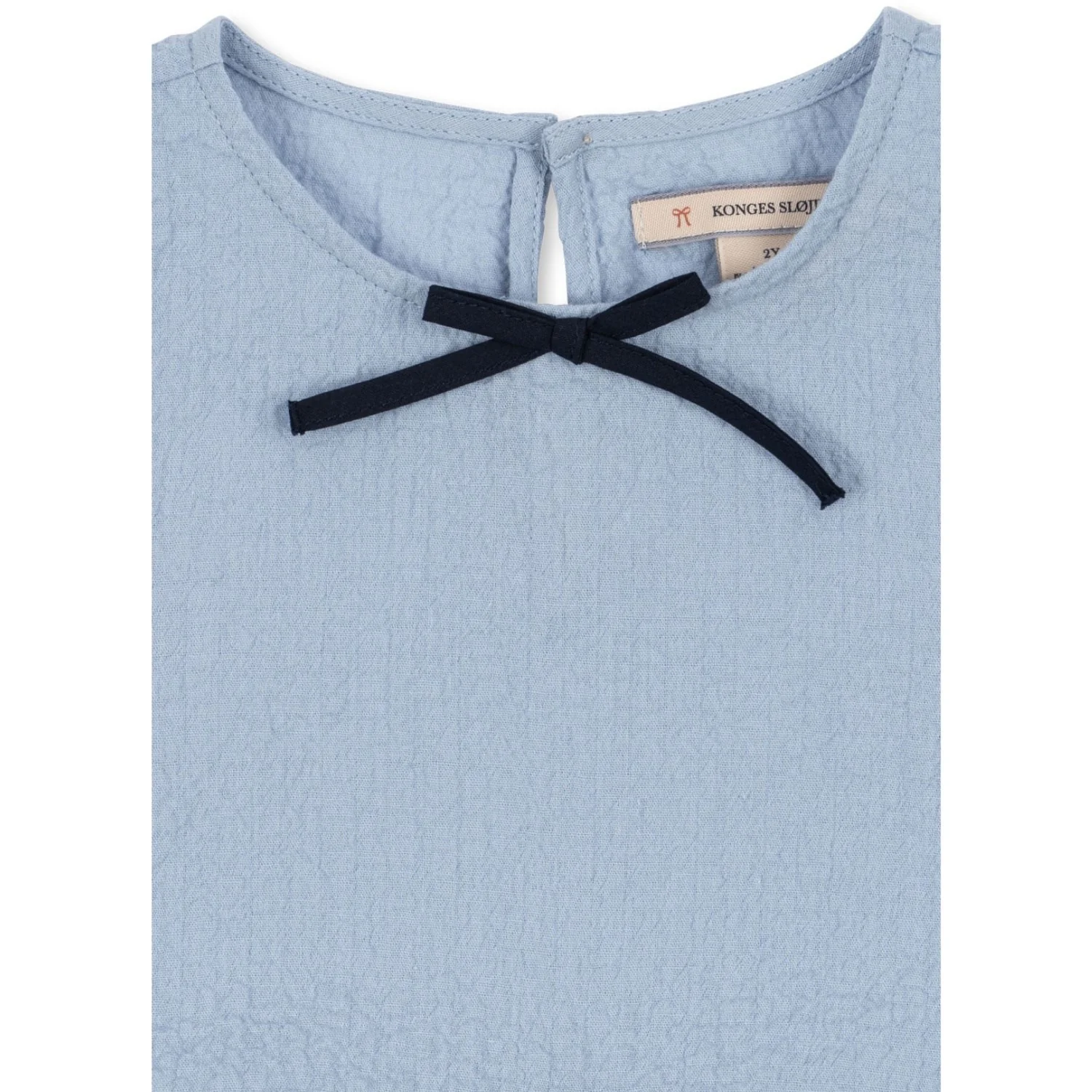 Konges Sløjd Blue Fog Ava Dress GOTS - Image 4