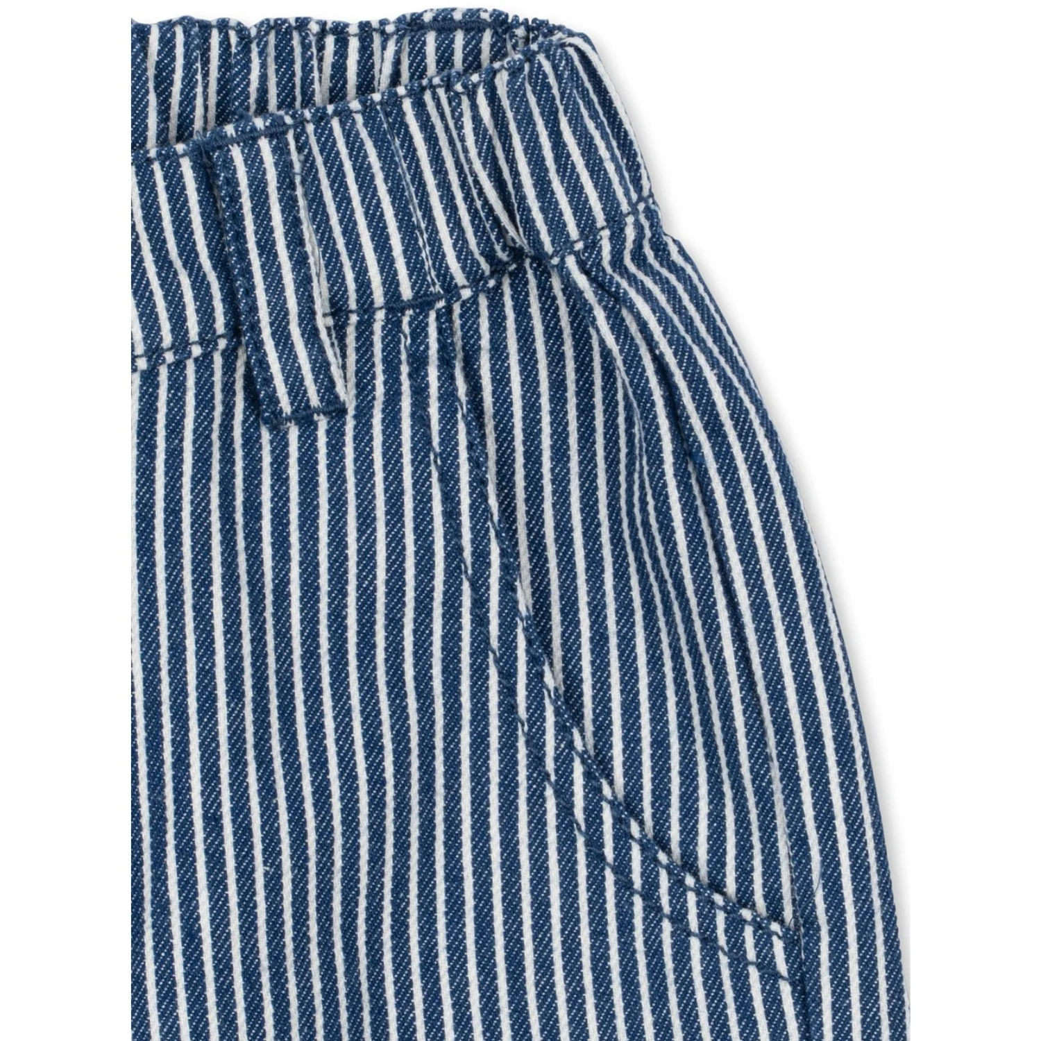 Konges Sløjd Blue Stripe Luc Pants Gots - Image 7