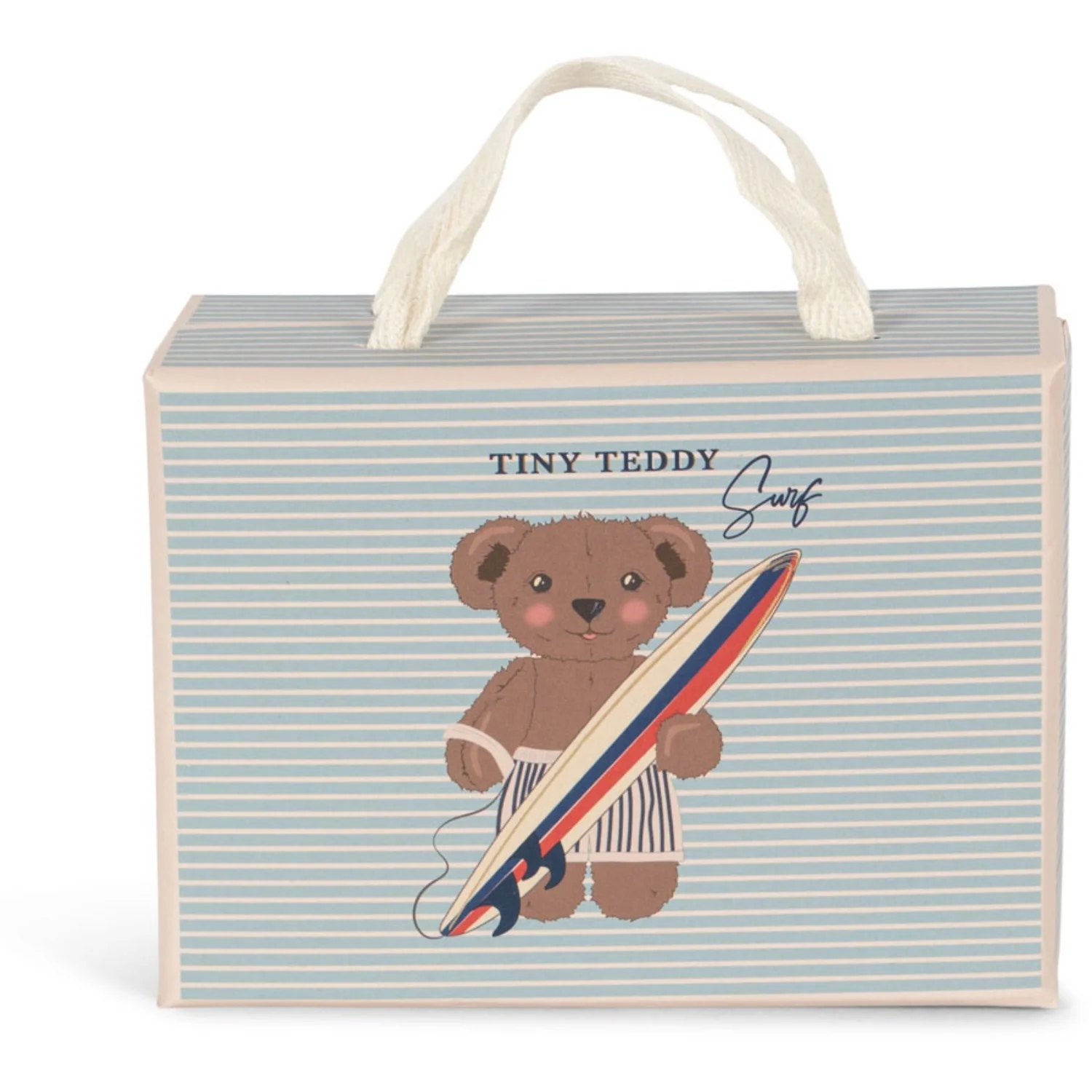 Konges Sløjd Blue Stripe Tiny Teddy Travel - Image 11