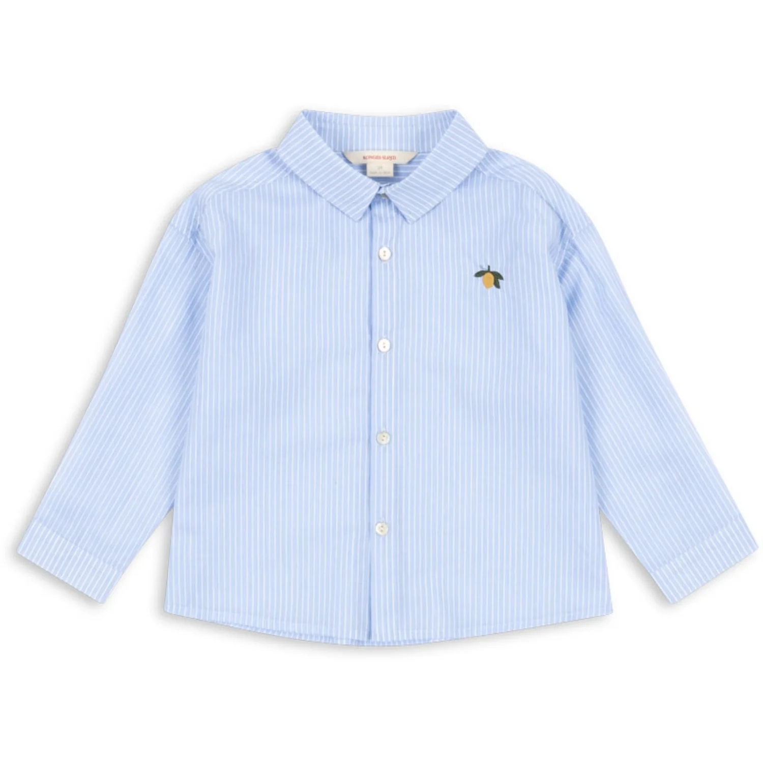Konges Sløjd Blue Stripe Wes Shirt Gots
