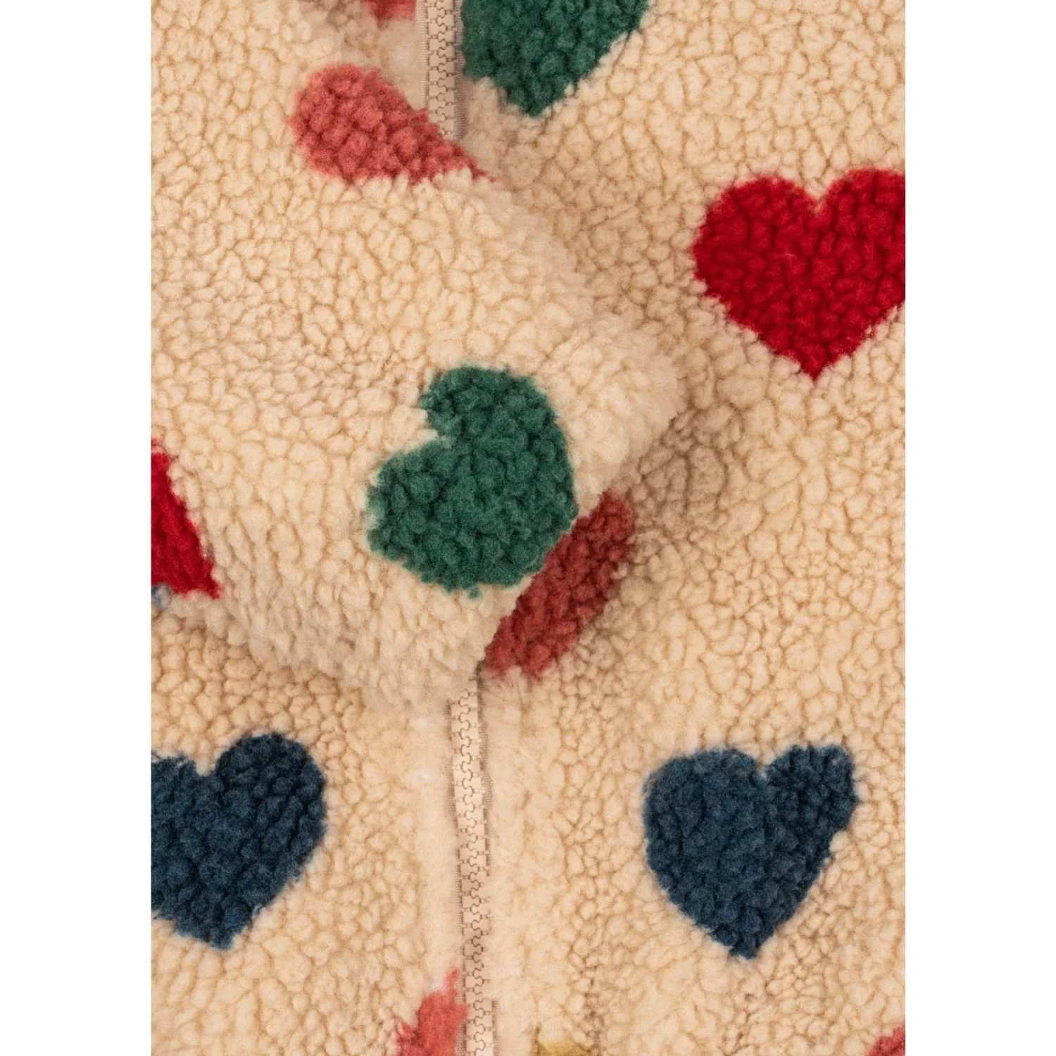 Konges Sløjd Bon Coeur Coloré Jody Teddy Jacket Grs - Image 9