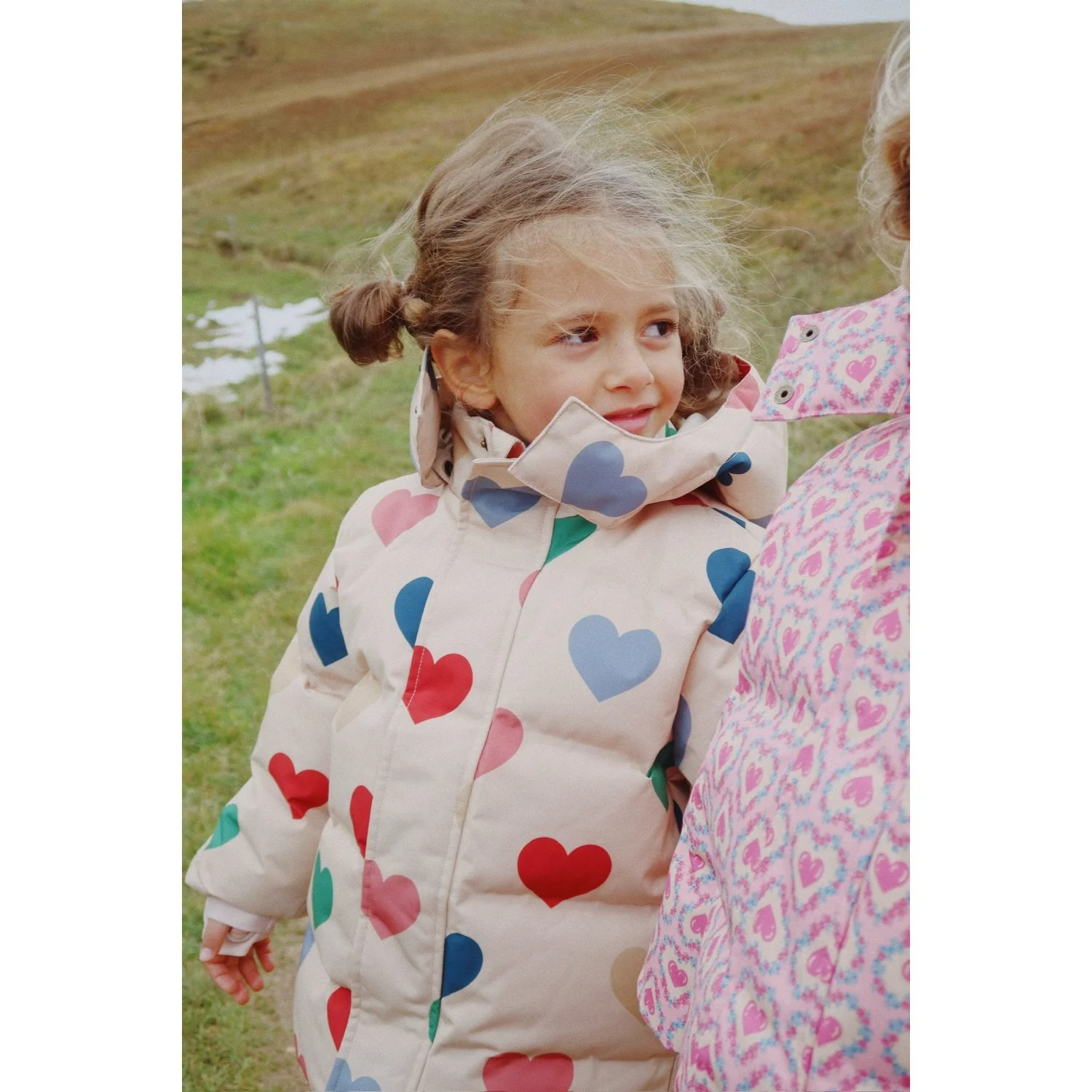 Konges Sløjd Bon Coeur Coloré Magnum Down Jacket Print Grs - Image 2