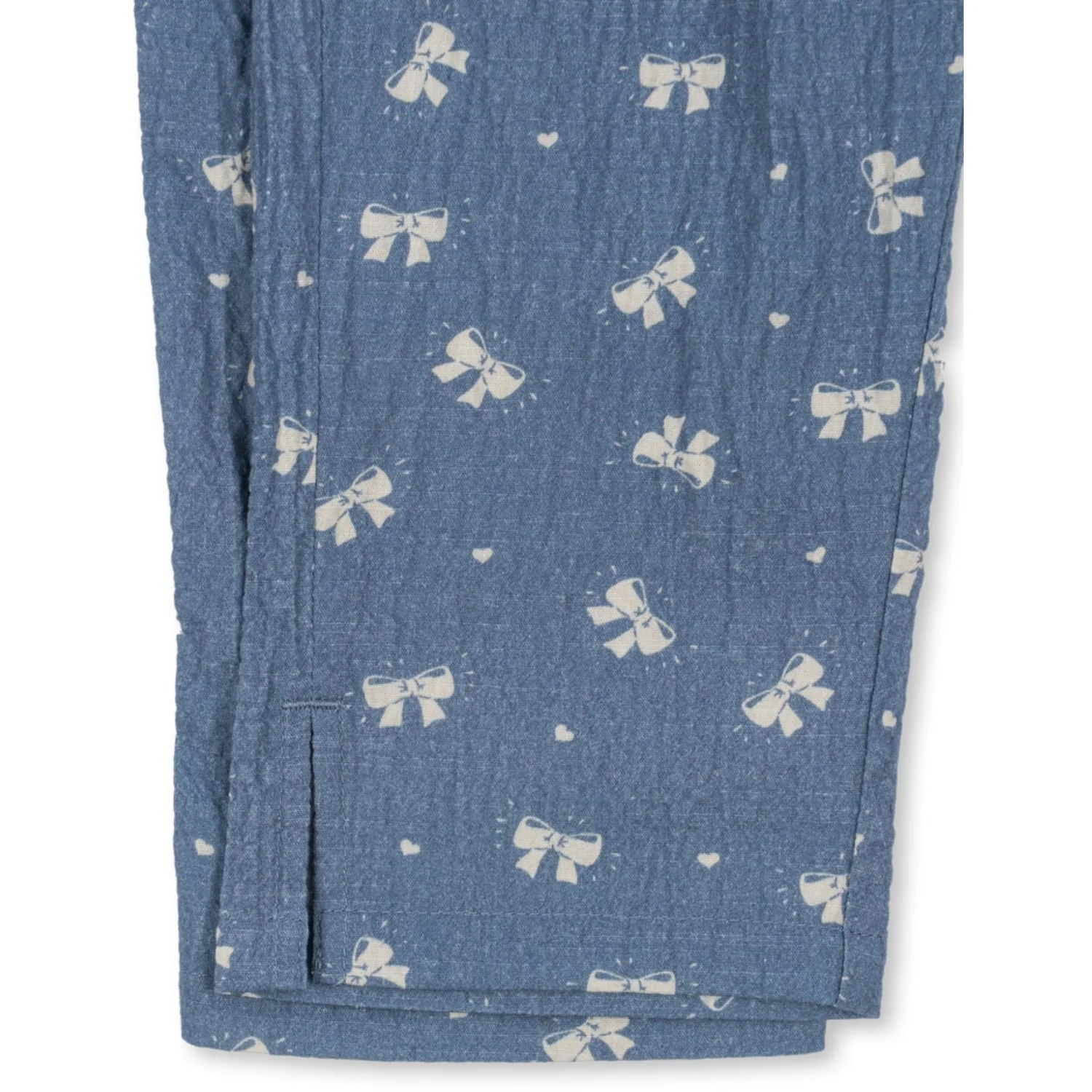 Konges Sløjd Boucle Blue Vida Pants GOTS - Image 4