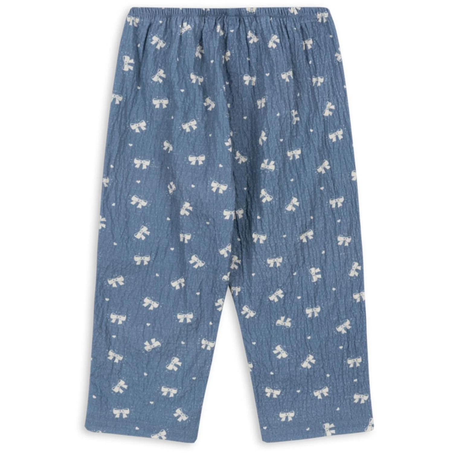 Konges Sløjd Boucle Blue Vida Pants GOTS - Image 5