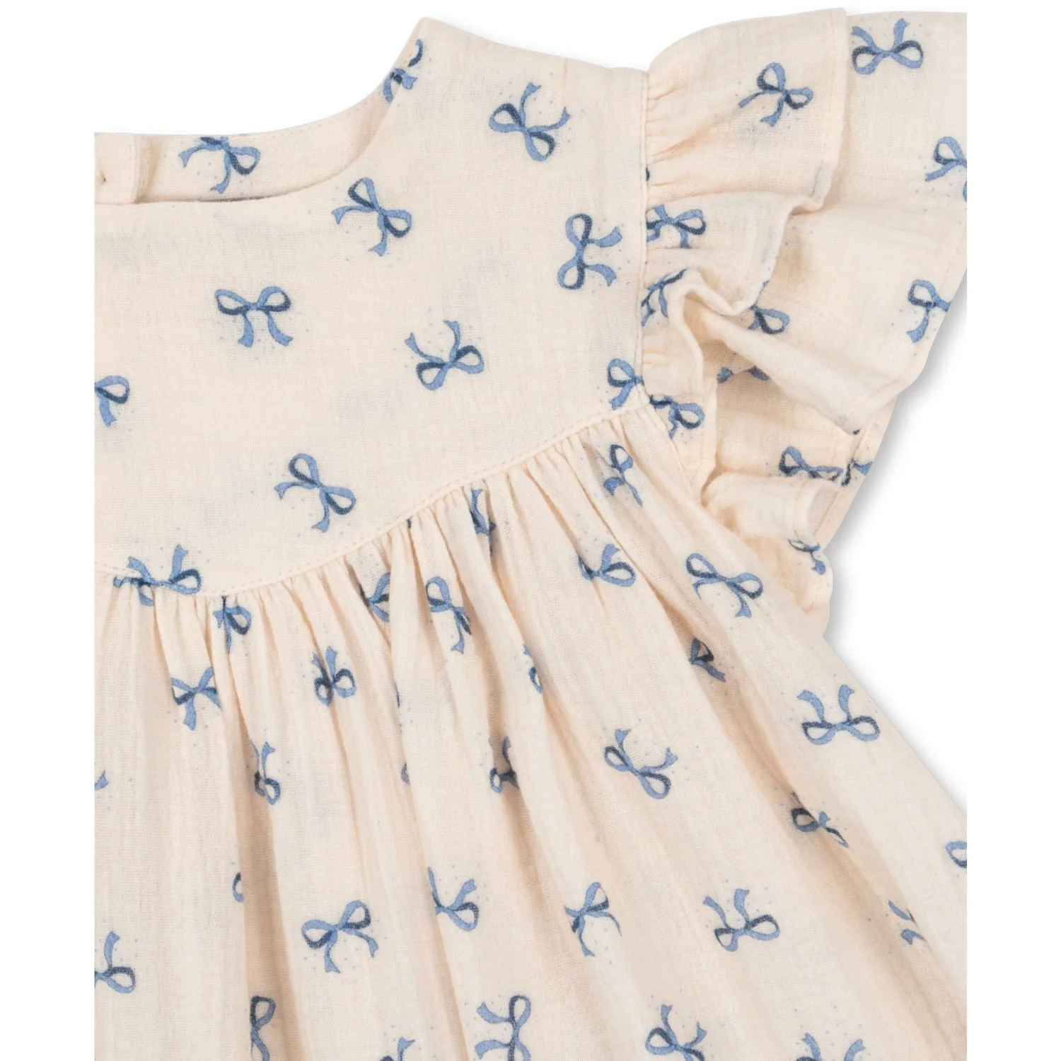 Konges Sløjd Bow Bleu Coco Dress Gots - Image 2