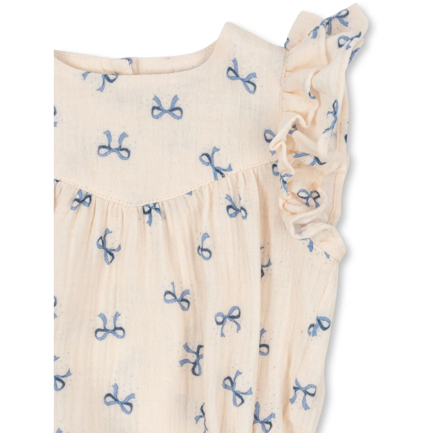 Konges Sløjd Bow Bleu Coco Romper Gots - Image 4