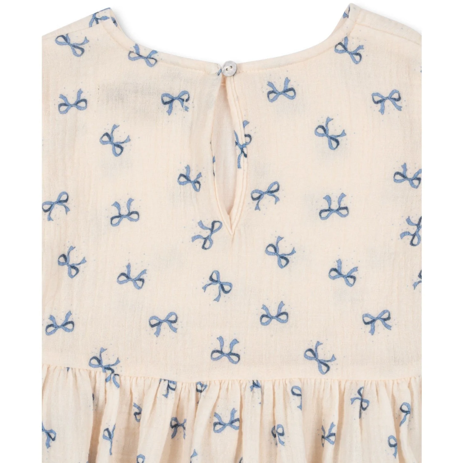 Konges Sløjd Bow Bleu Coco Top Gots - Image 7