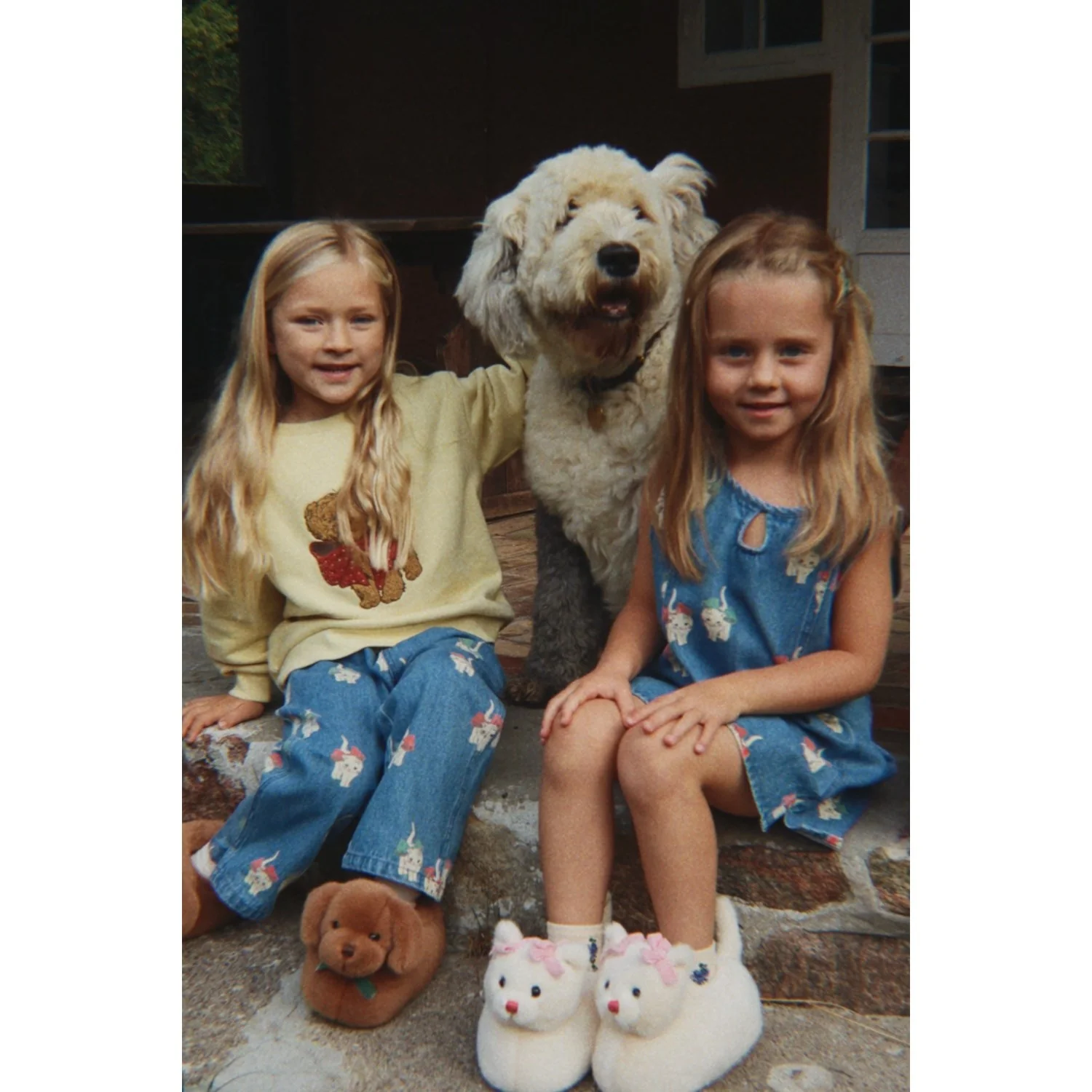 Konges Sløjd Bow Kitty Denim Magot Dress Gots - Image 4
