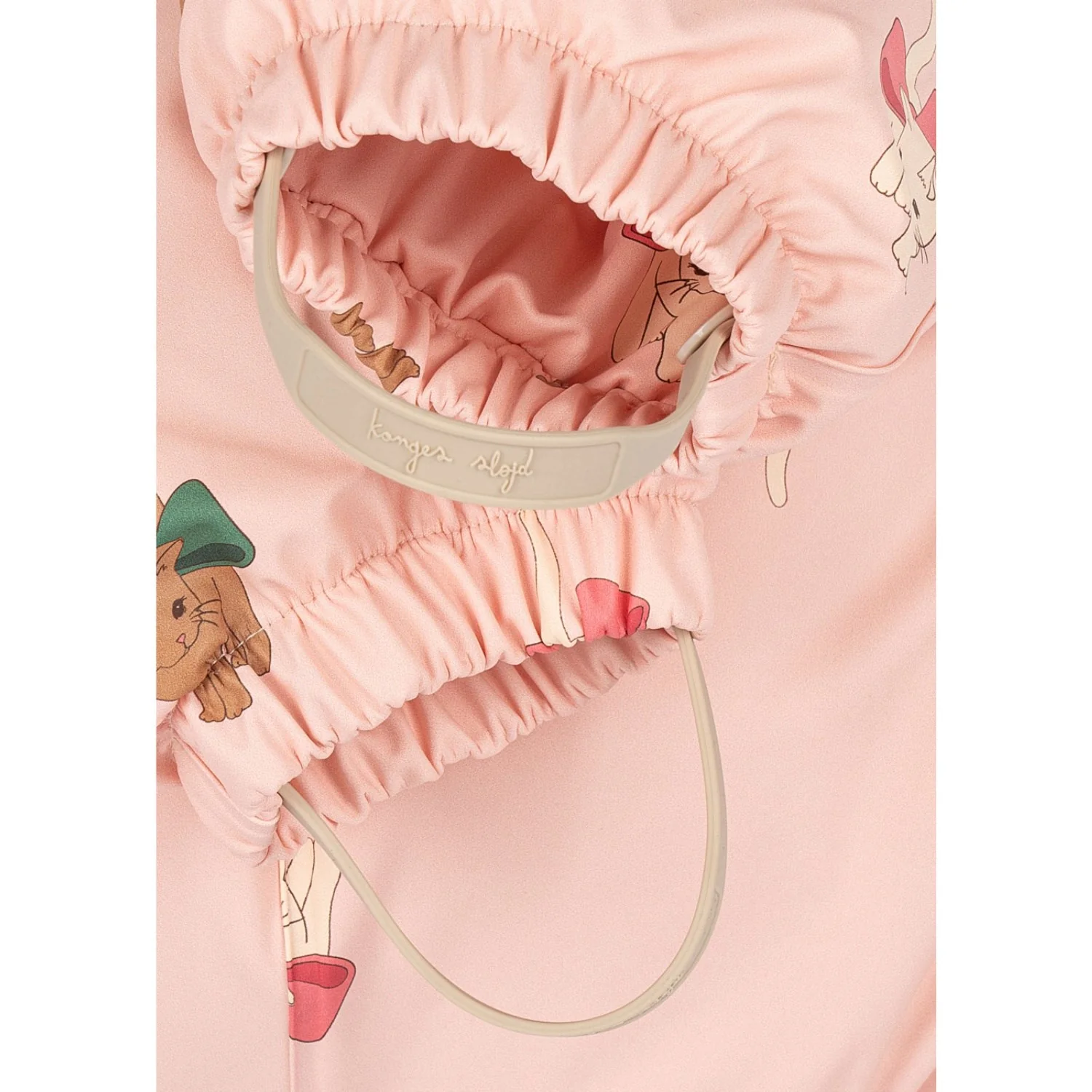 Konges Sløjd Bow Kitty Pink Rain Snowsuit - Image 2