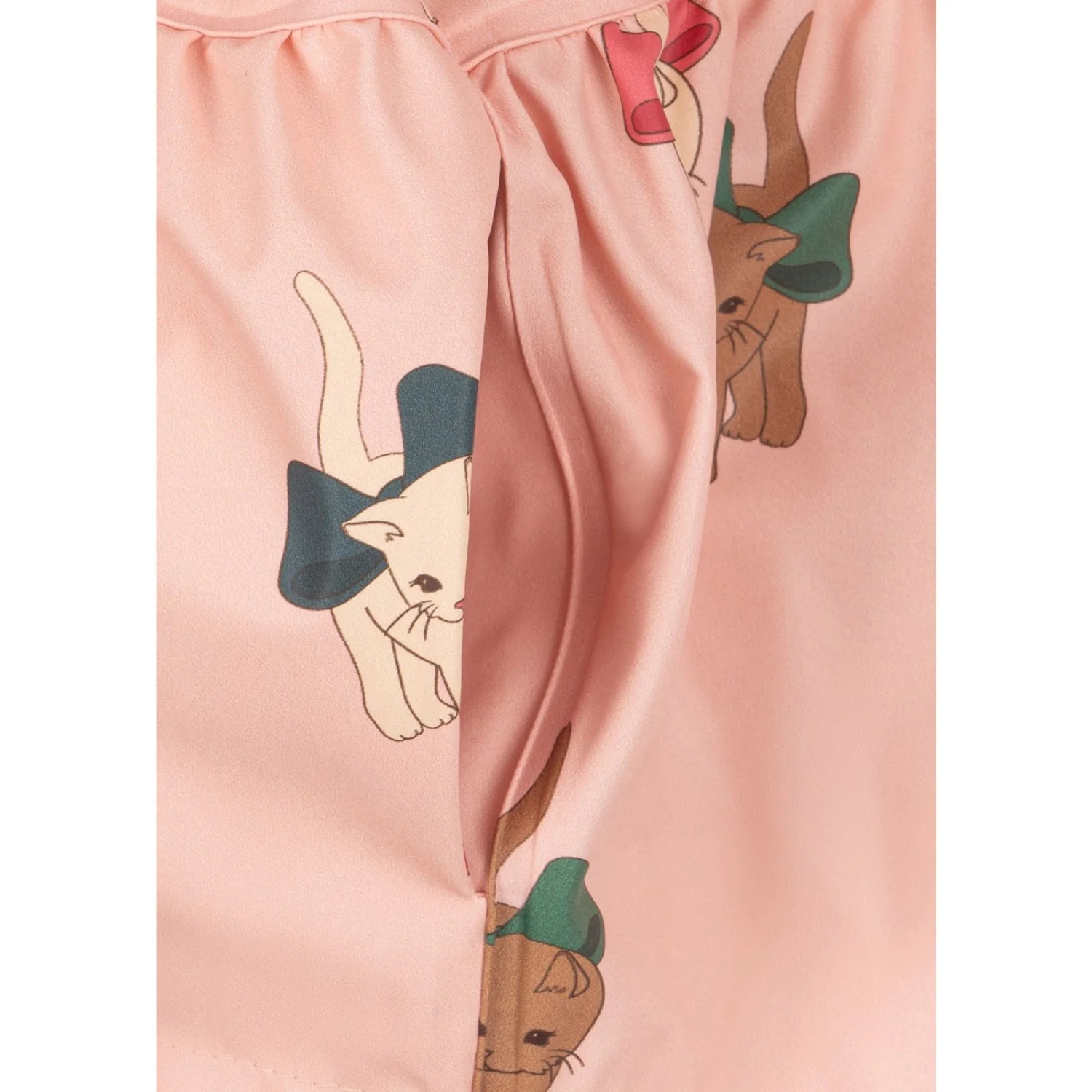 Konges Sløjd Bow Kitty Pink Rainy Palme Set Girl - Image 3