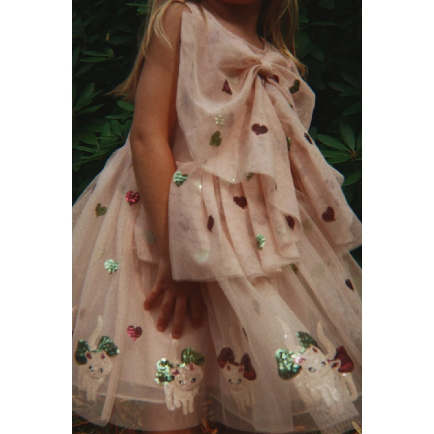 Konges Sløjd Bow Kitty Yvonne Bow Dress - Image 2