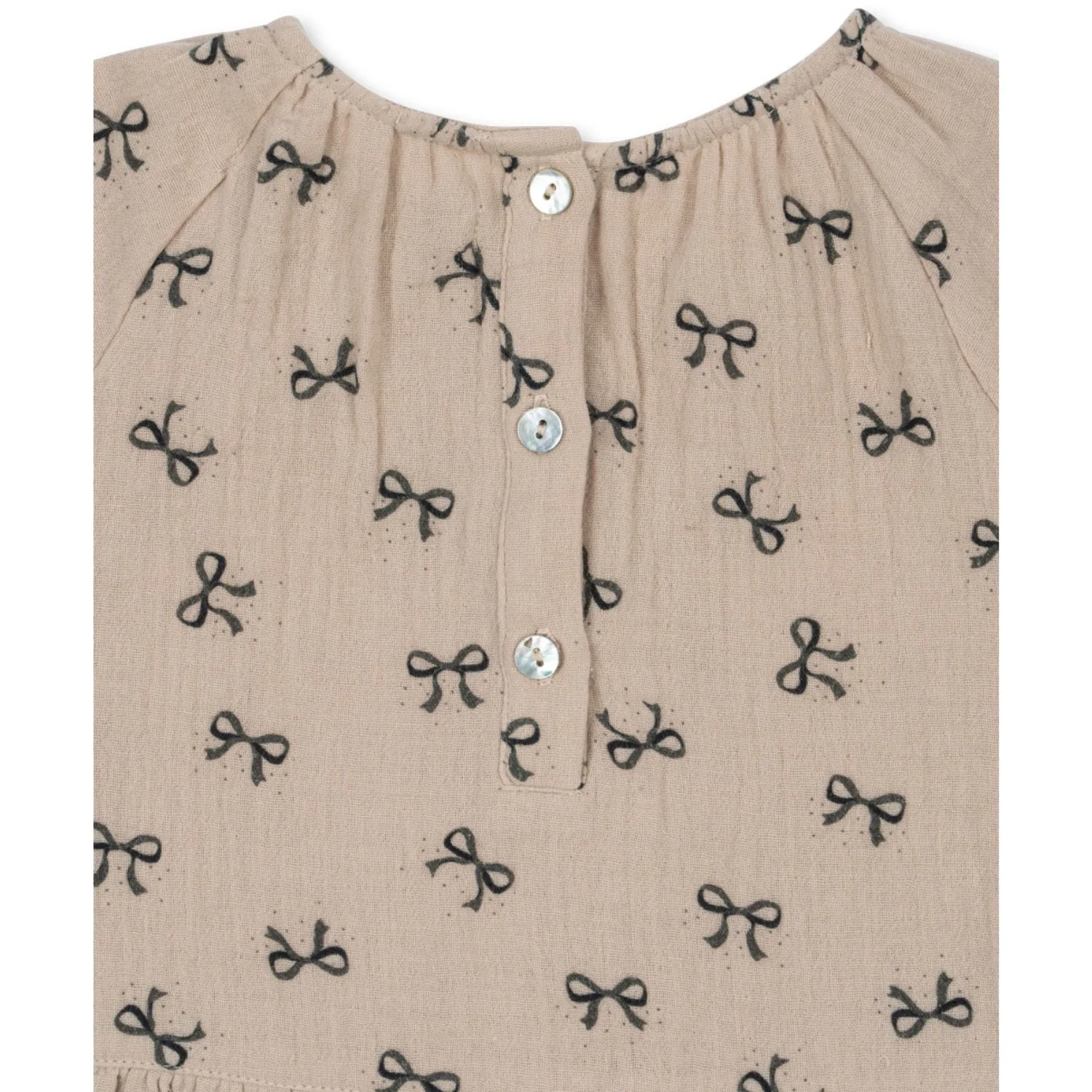 Konges Sløjd Bow Magnet Coco Blouse GOTS - Image 3