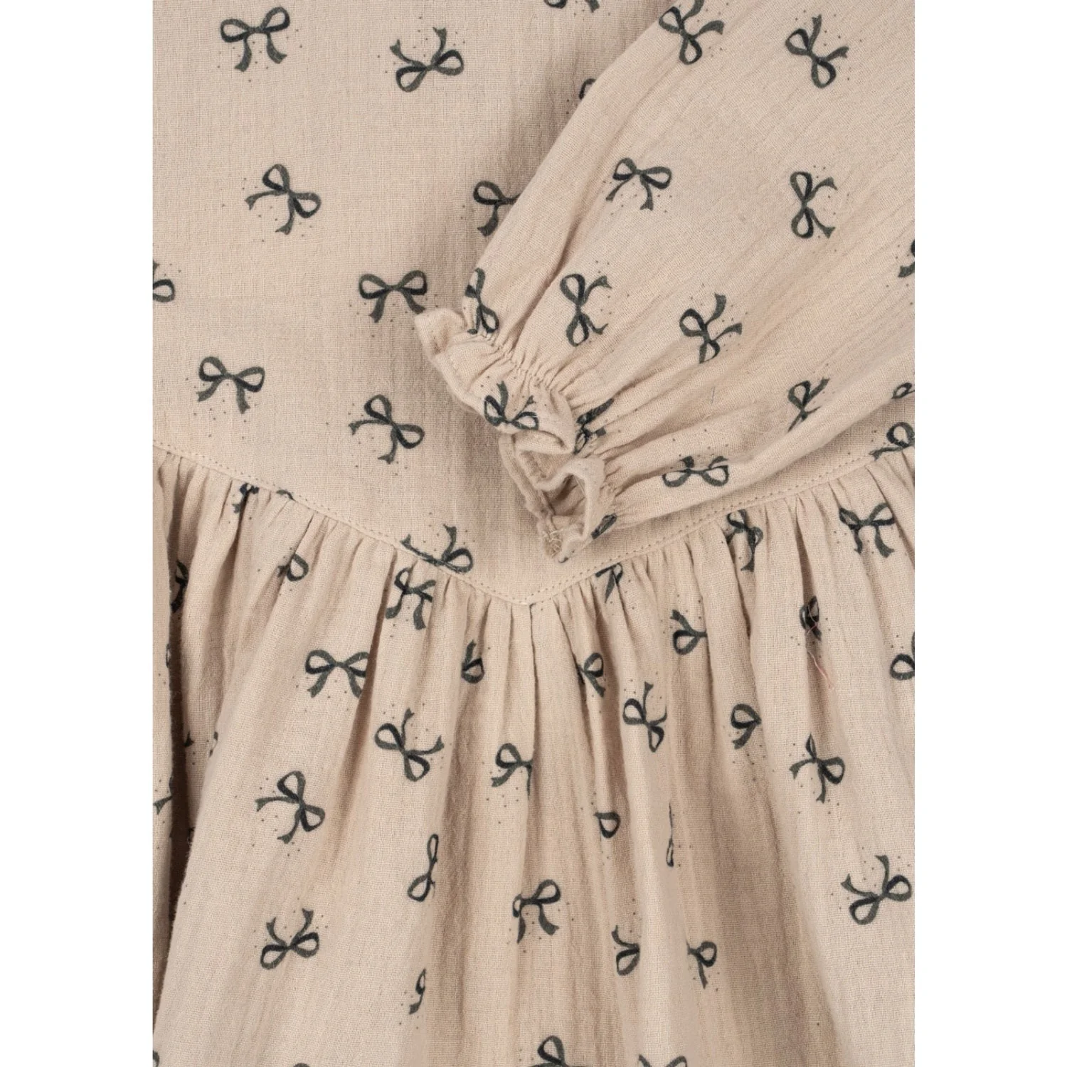 Konges Sløjd Bow Magnet Coco Dress GOTS - Image 2
