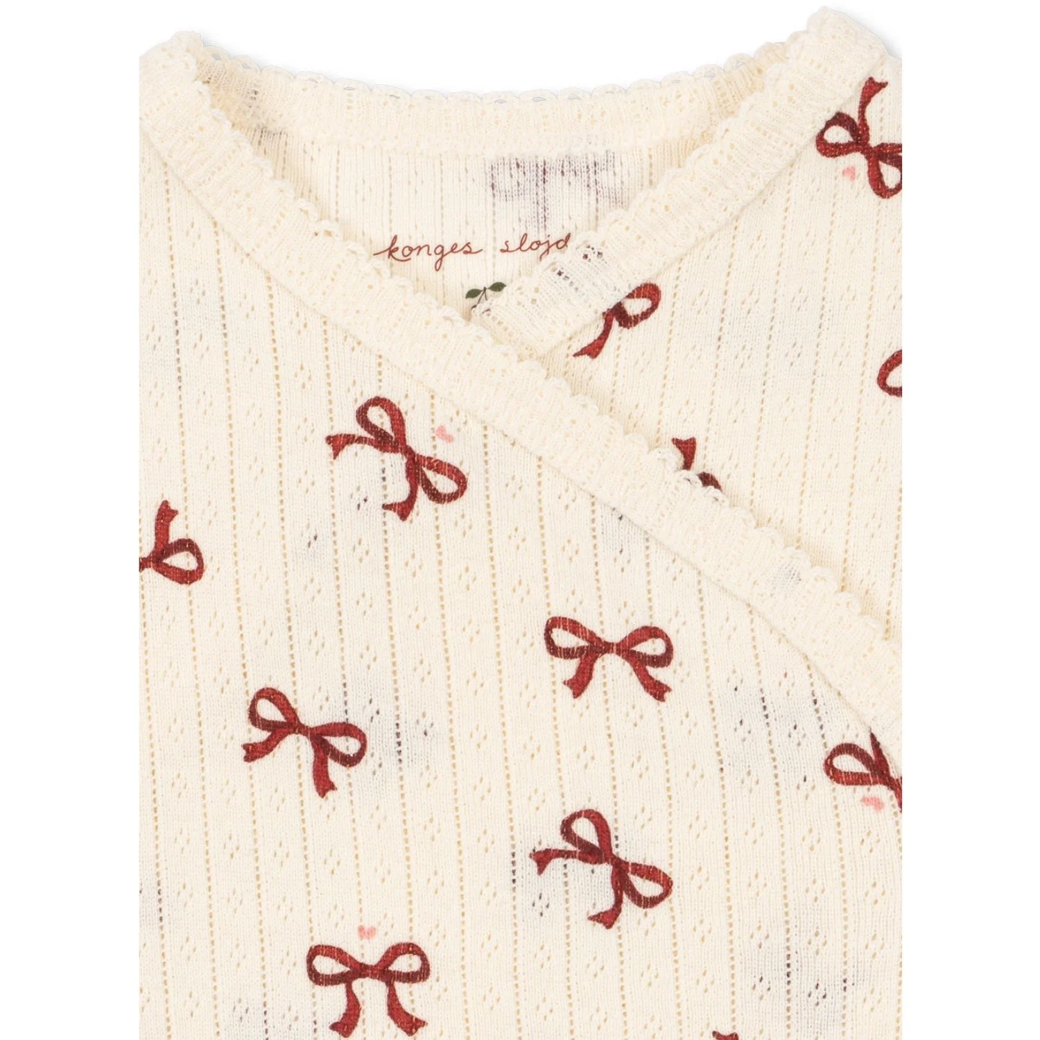 Konges Sløjd Bow Rouge Minnie Newborn Body Gots - Image 2
