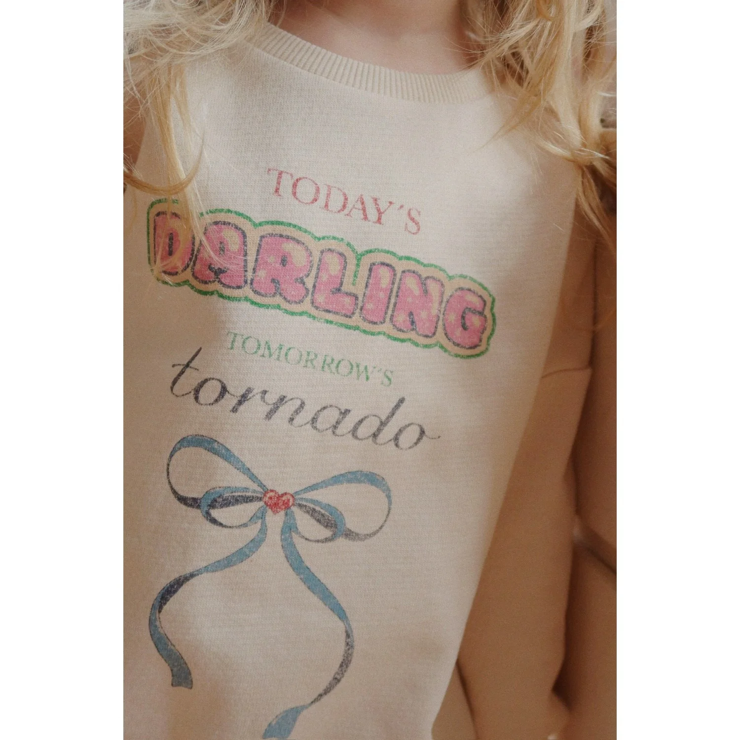 Konges Sløjd Brazillian Sand Loupy Lou Sweat Shirt Ocs - Image 3