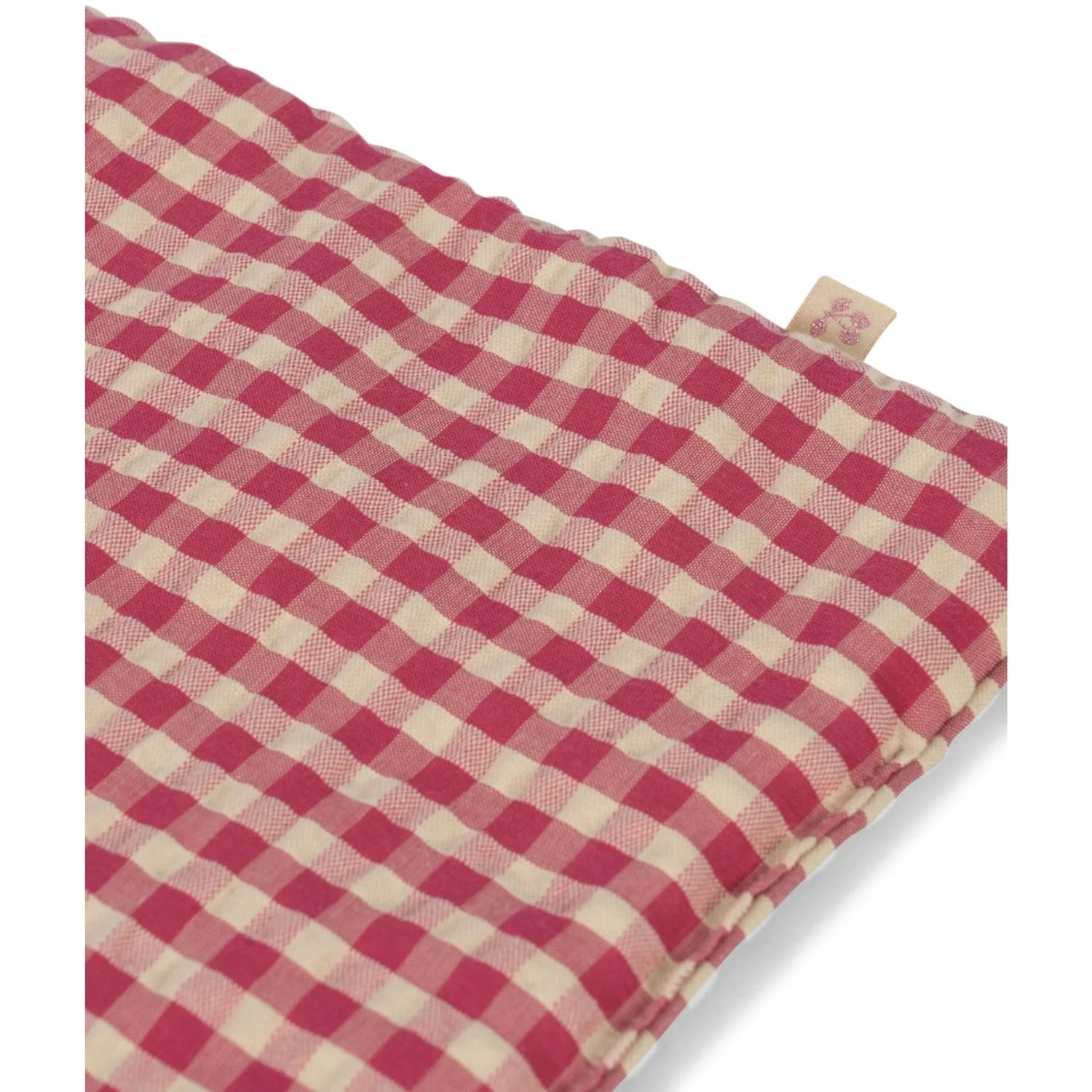 Konges Sløjd Bubblegum Check Doll Bedding - Image 3