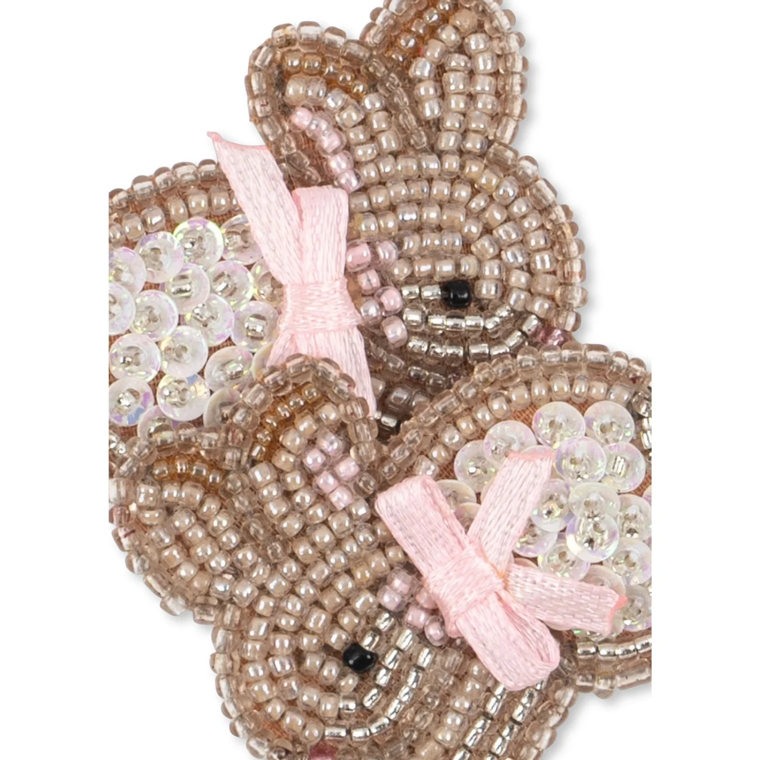 Konges Sløjd Bunny 2 Pack Beaded Bunny Hair Clips - Image 5