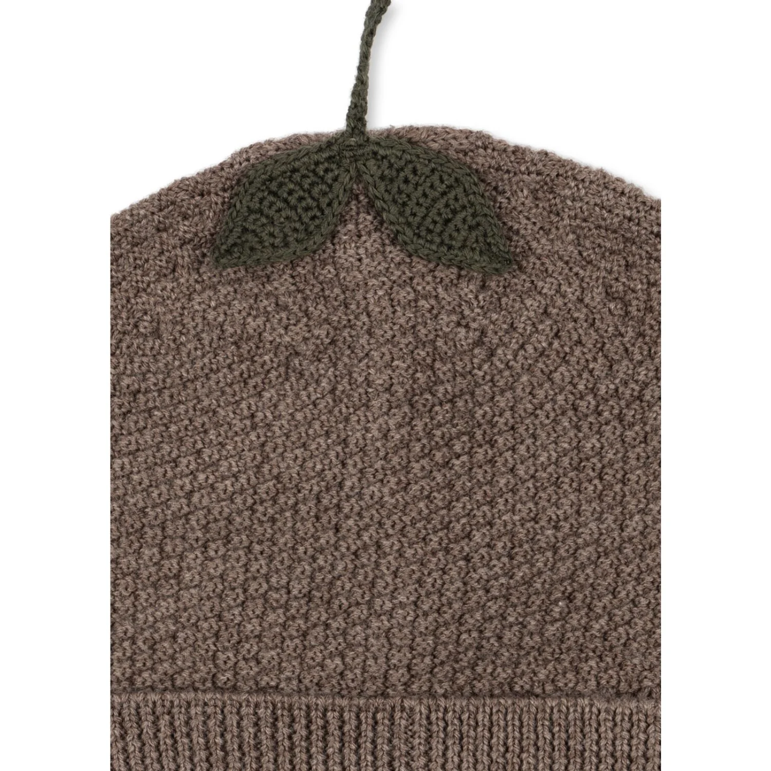 Konges Sløjd Bunny Brown Melange Fruity Beanie - Image 5