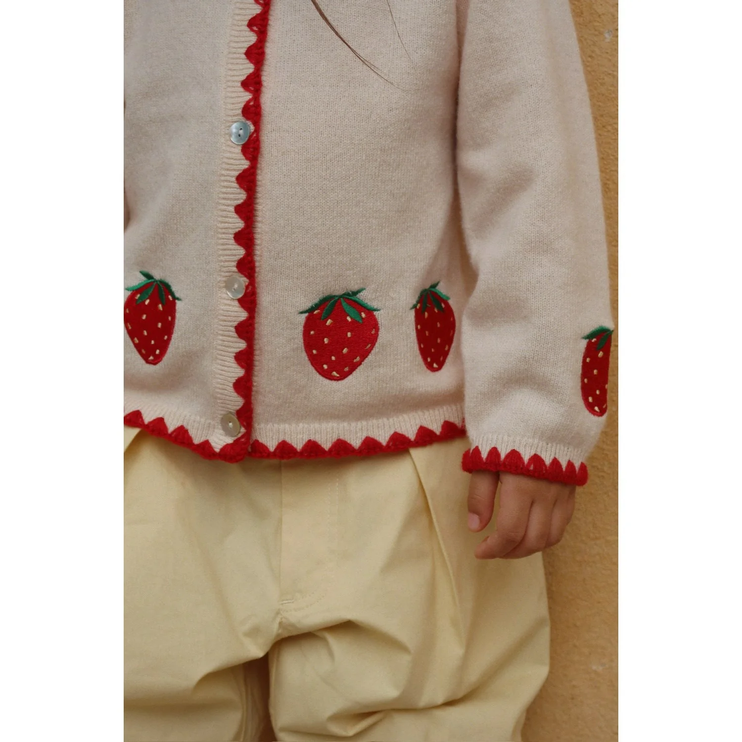 Konges Sløjd Buttercream Collette Cardigan - Image 5