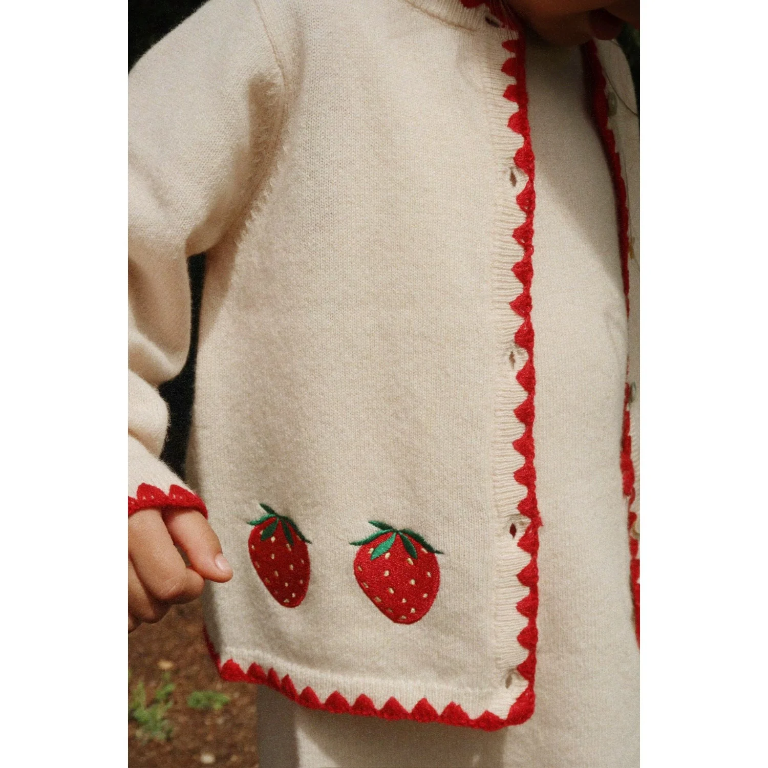 Konges Sløjd Buttercream Collette Cardigan - Image 6
