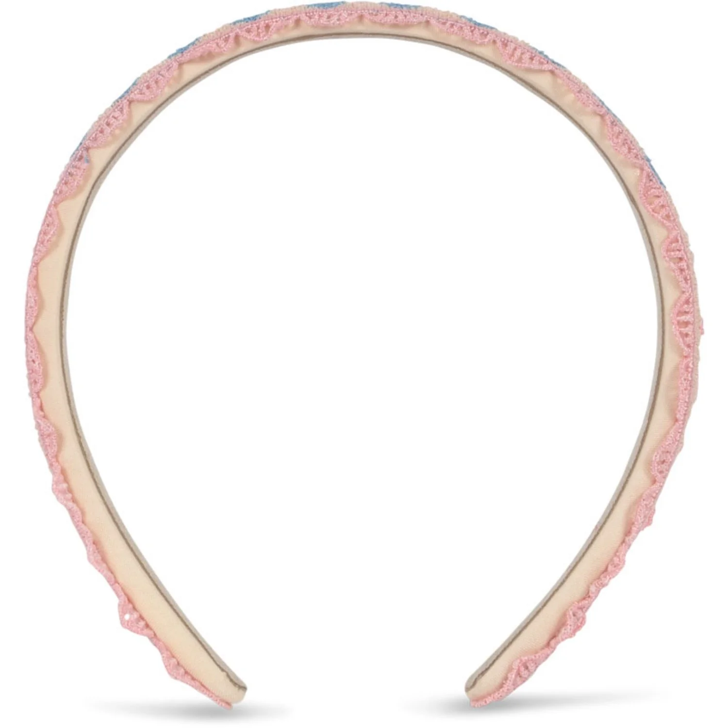 Konges Sløjd Buttercream Heart Embroidery Hairbrace - Image 5