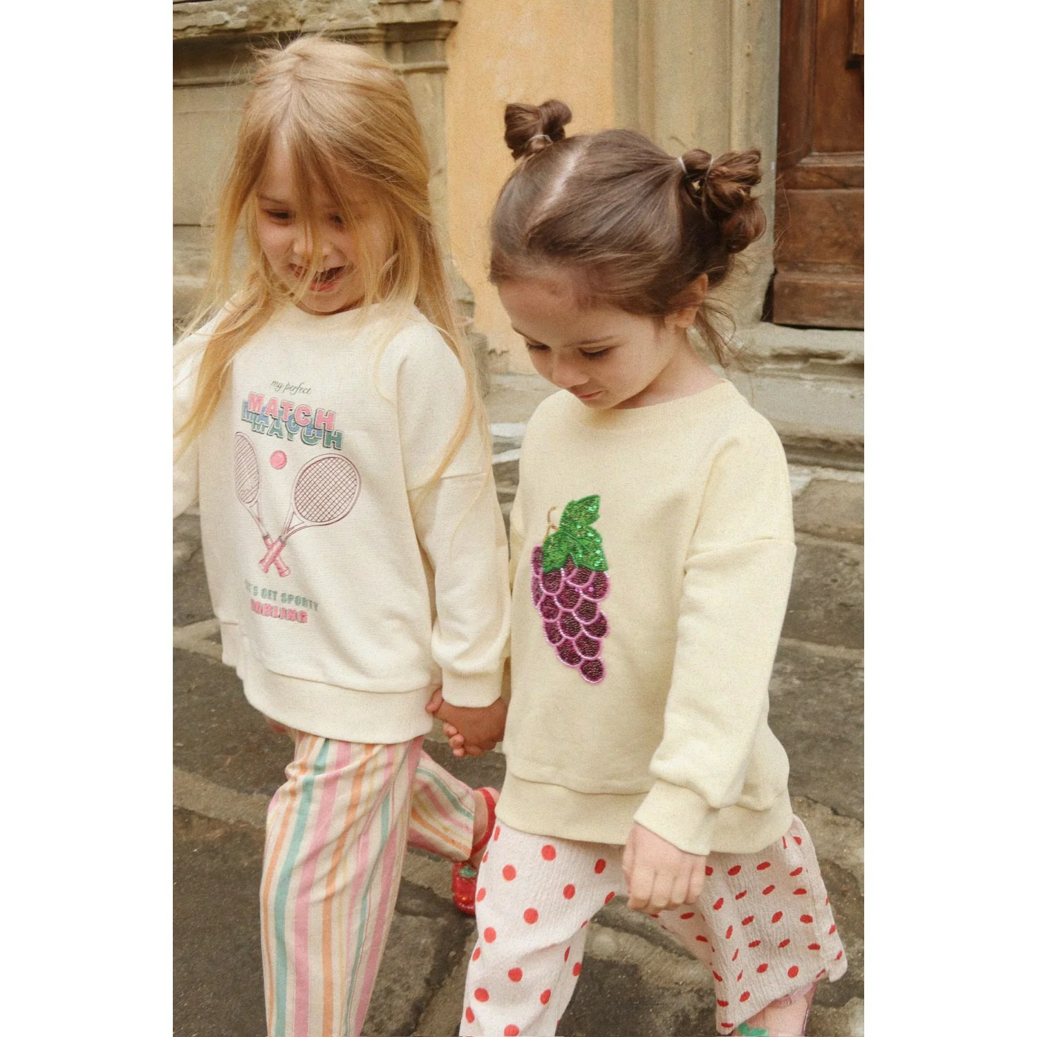 Konges Sløjd Buttercream Loupy Lou Sweat Shirt Ocs - Image 3