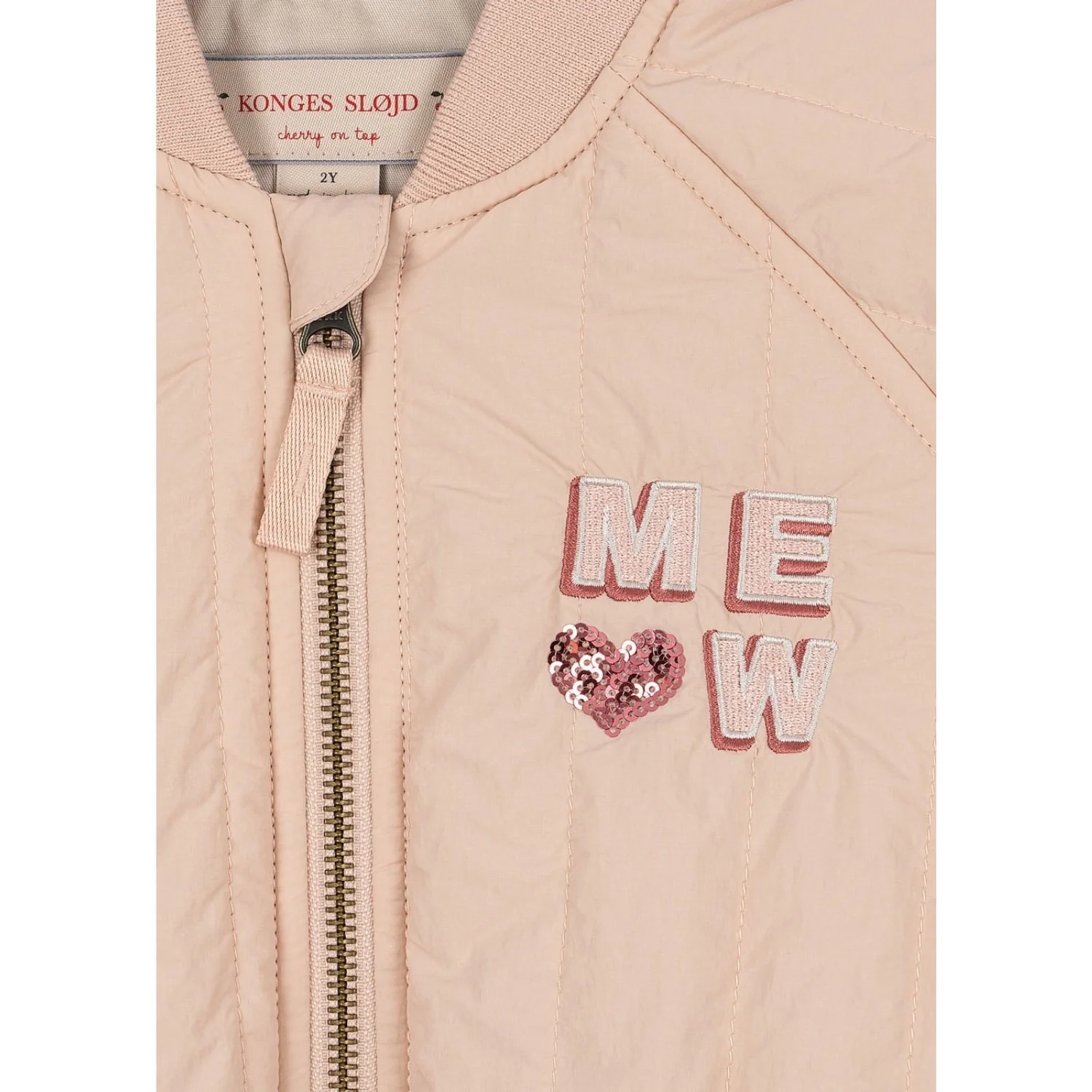 Konges Sløjd Cameo Rose Juno Kitty Bomber Jacket - Image 6