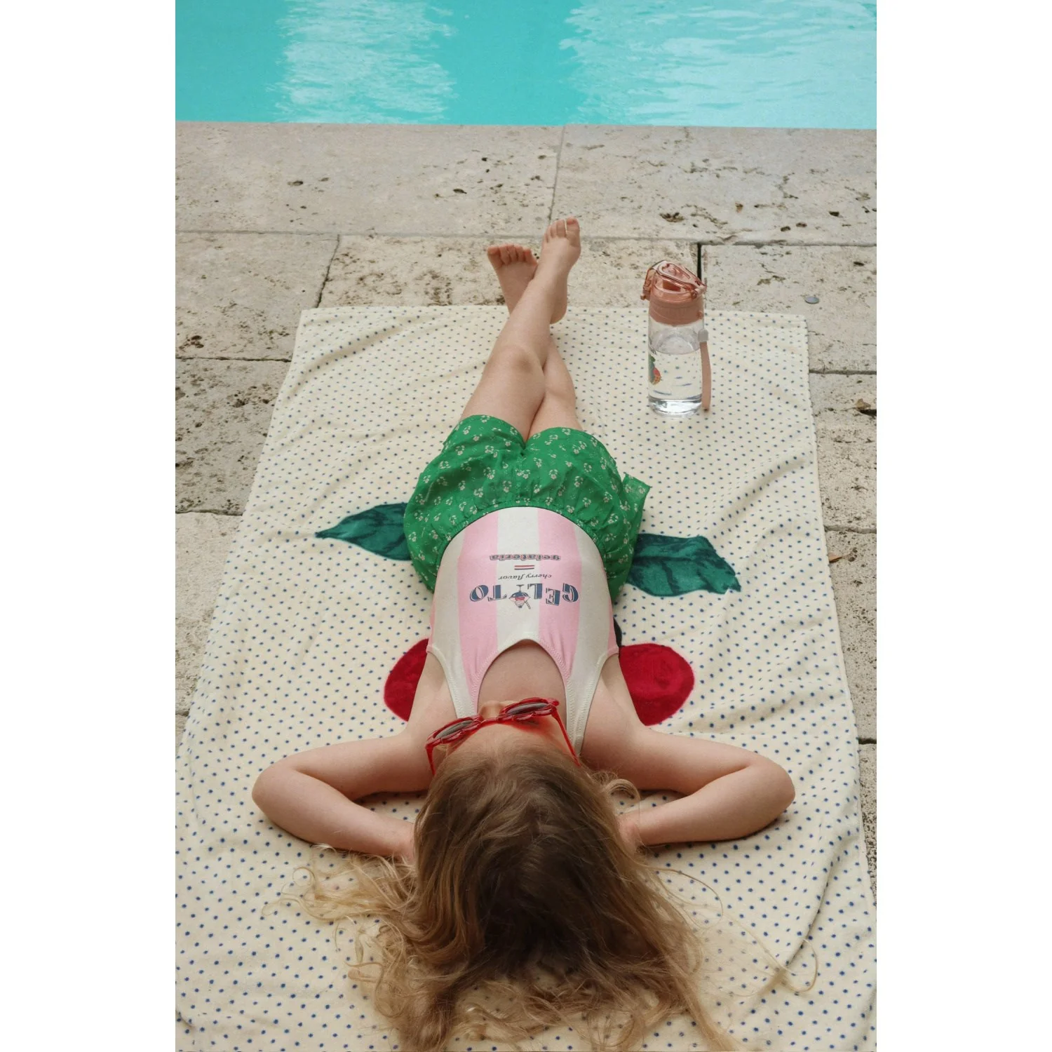Konges Sløjd Candy Rose Stripe Pomia Swimsuit Grs - Image 10